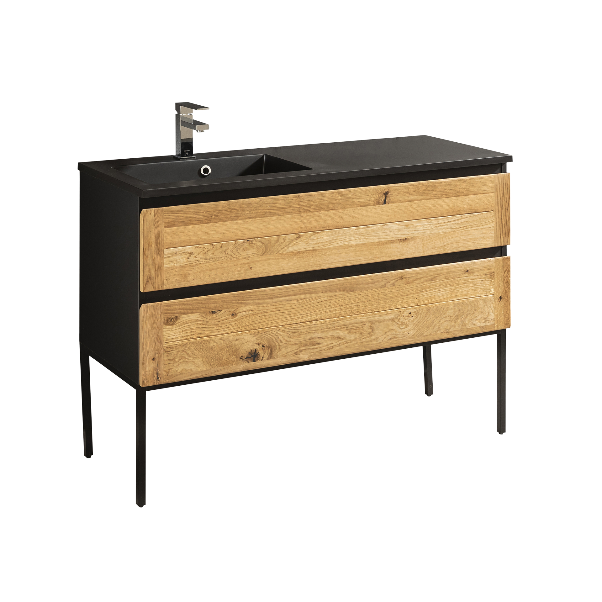 Waschtisch-Kombination Purio-P Eichefarben 46.5*120.3*94.5 Waschtisch-Kombination Purio-P Eichefarben 46.5*120.3*94.5