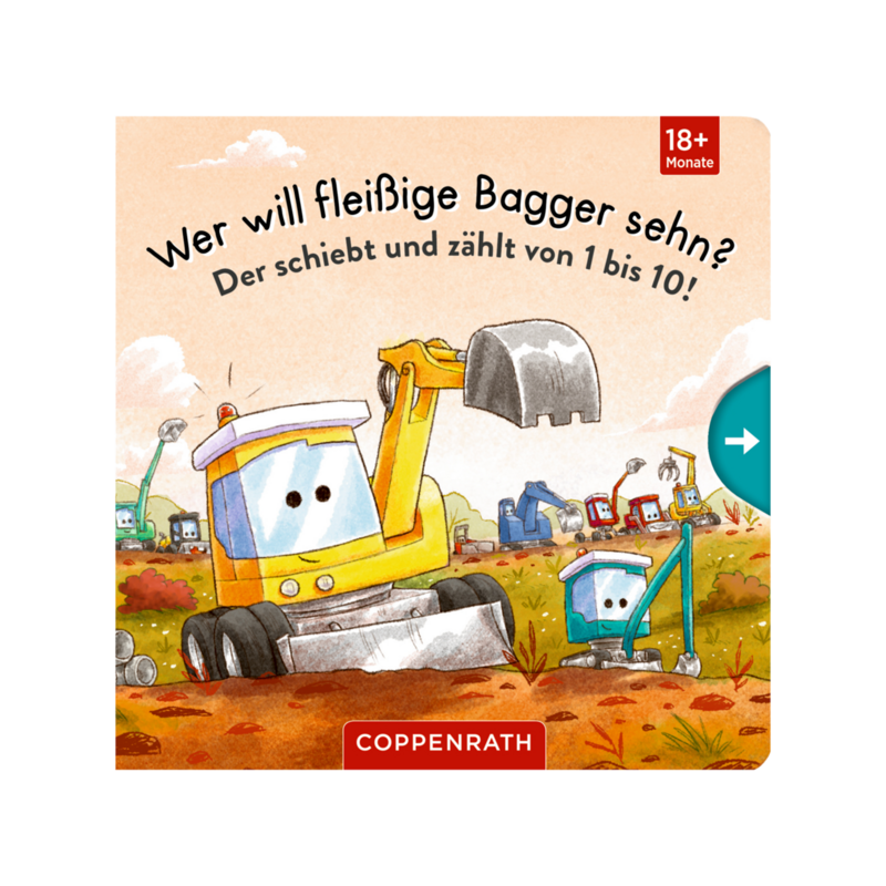 Buch Wer will fleißige Bagger sehn? Mehrfarbig