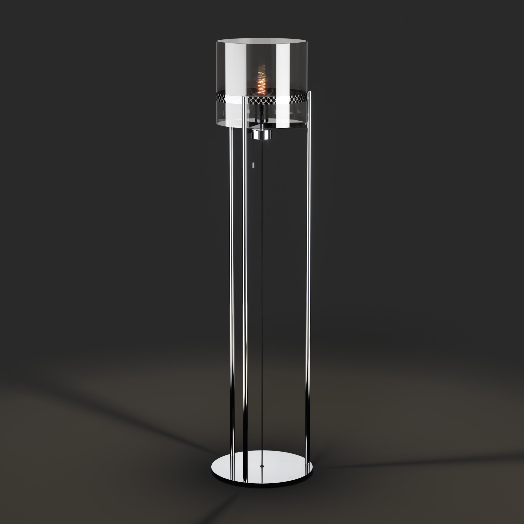 Stehleuchte ROUND LIGHTS CHROM Stehleuchte ROUND LIGHTS CHROM