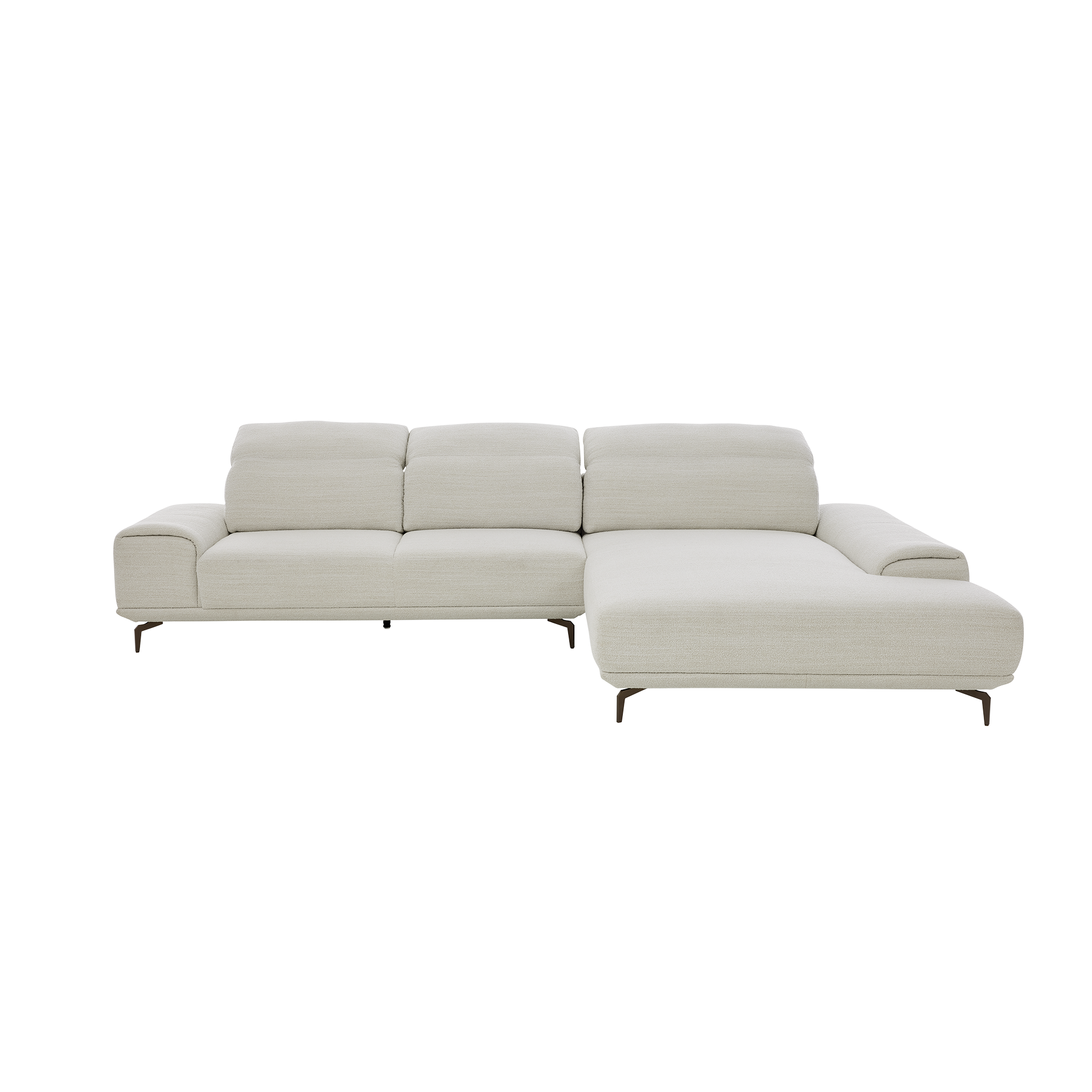 Musterring Ecksofa MR 2490 Weiß Ottomane rechts Musterring Ecksofa MR 2490 Weiß Ottomane rechts