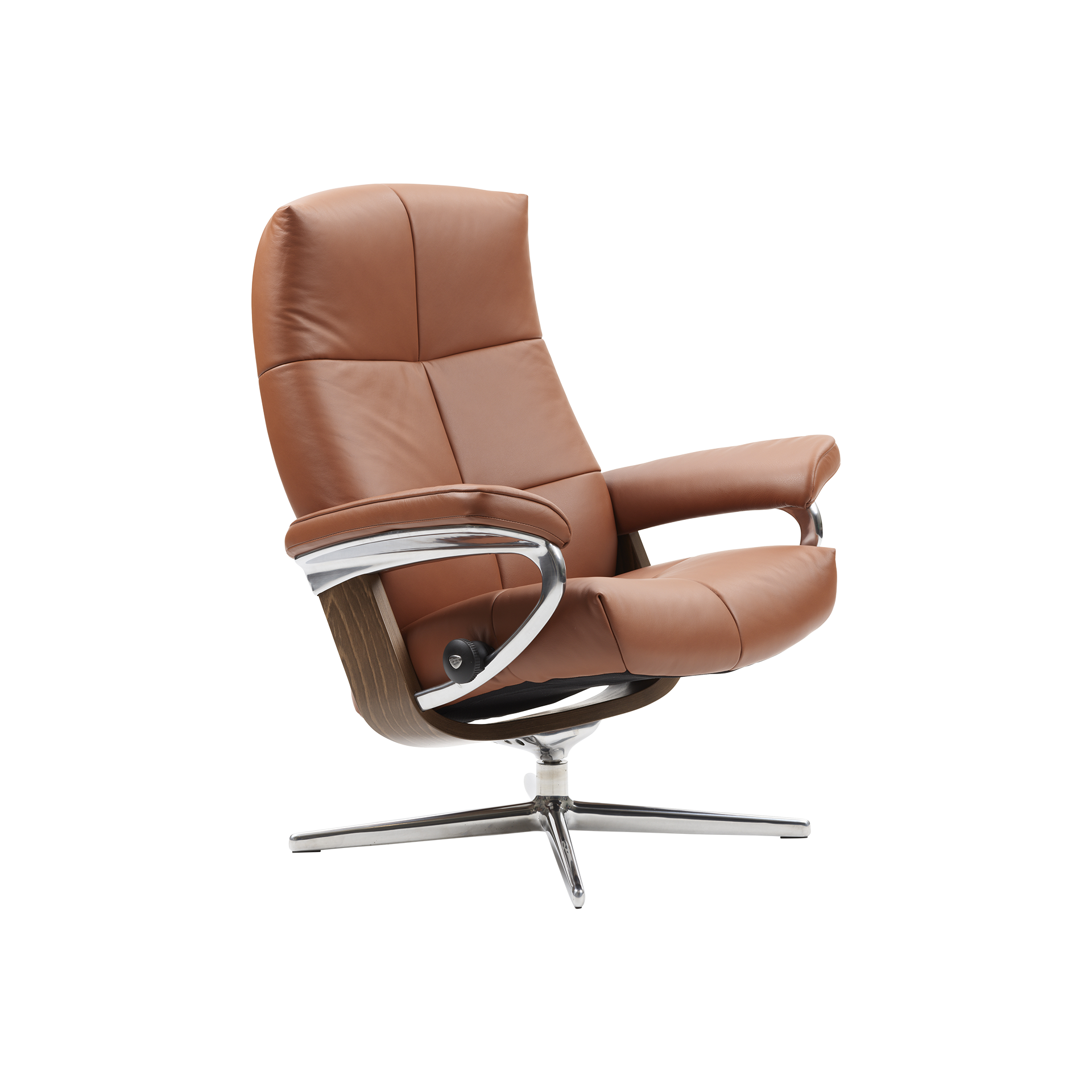 Stressless Relaxsessel David L Absetzung Walnuss, Bezug Paloma Cooper, Gestell Alufarben