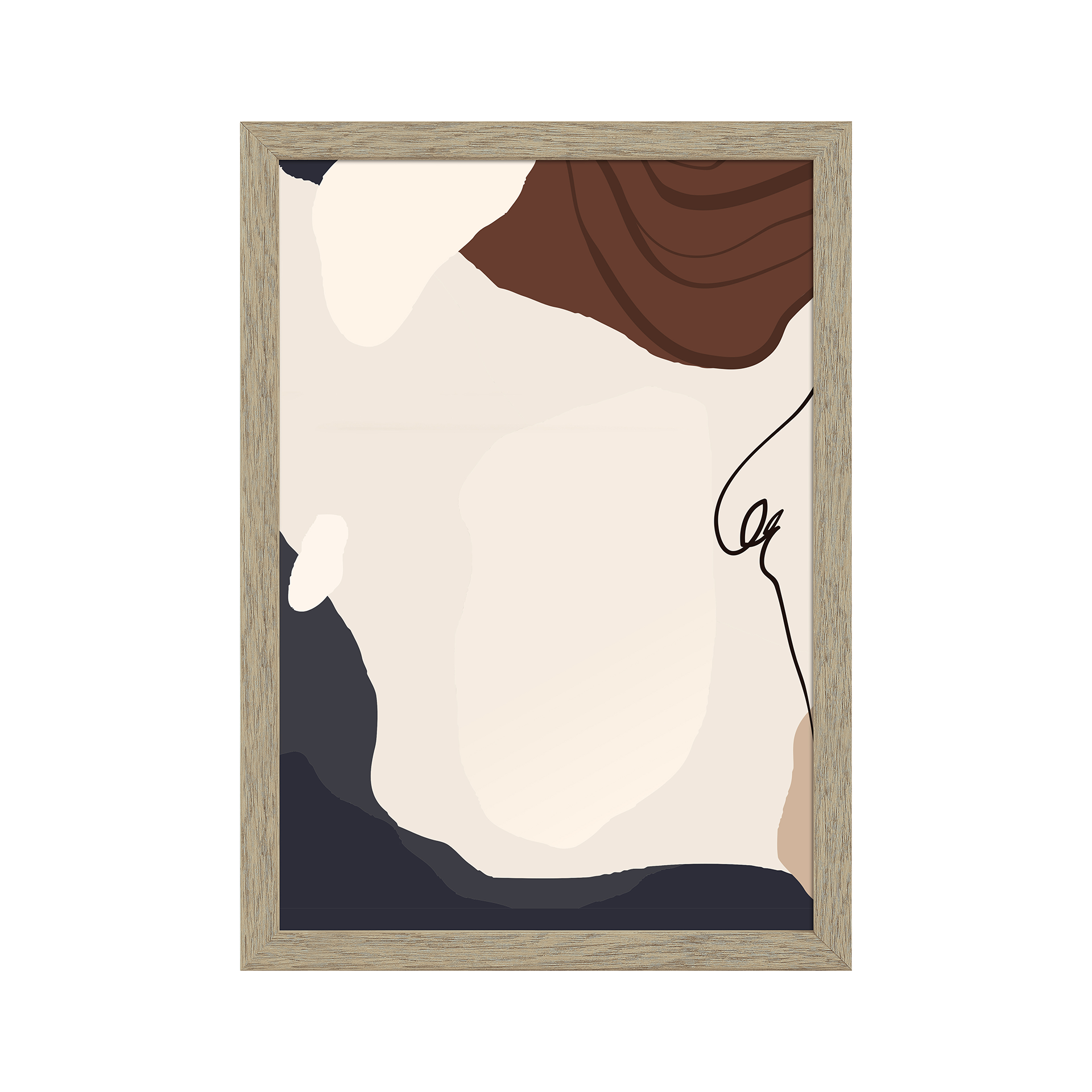 Bilderrahmen Madrid Vintage Eiche