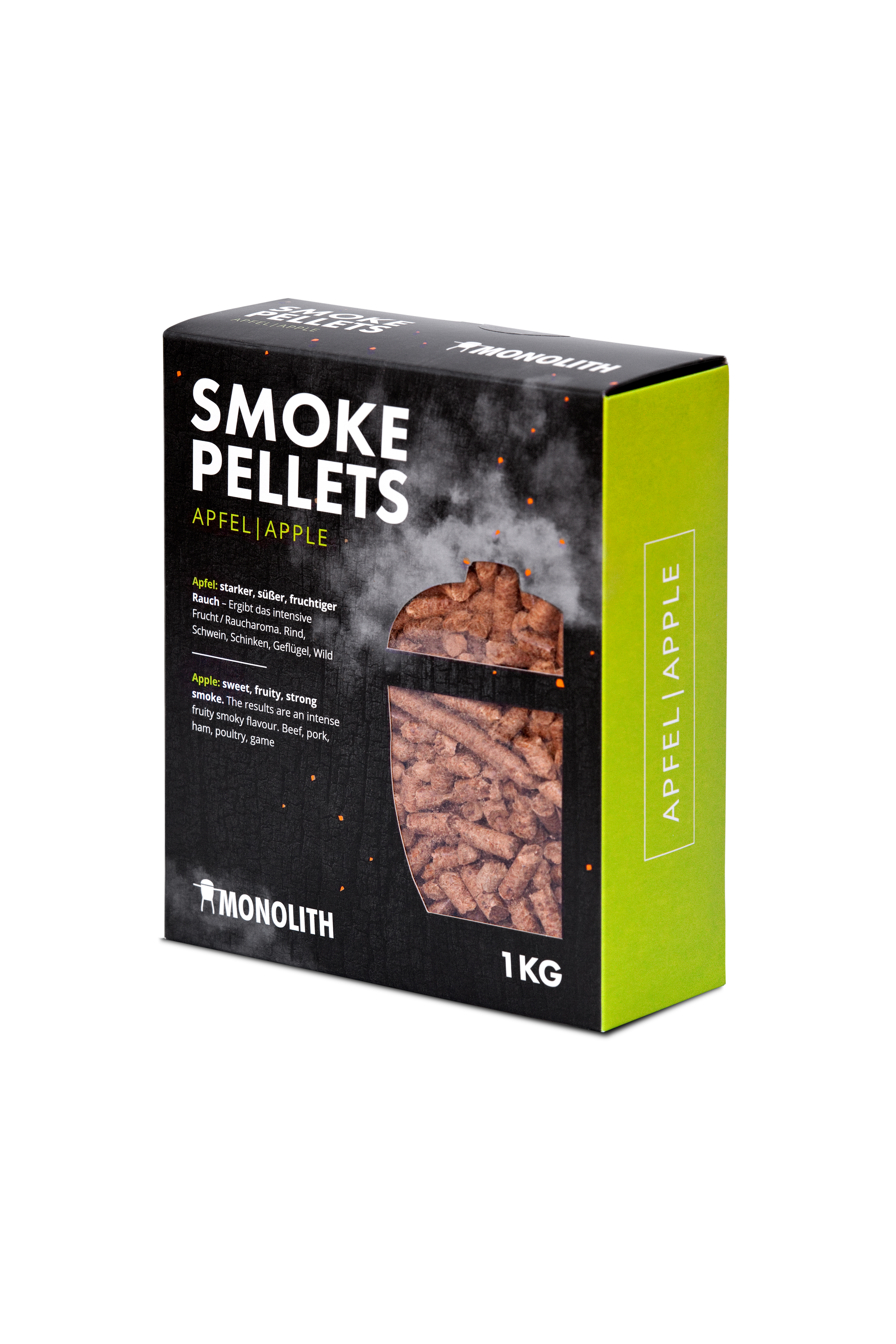 Monolith Smoke Pellets zum Räuchern Apfel 1kg Monolith Smoke Pellets zum Räuchern Apfel 1kg