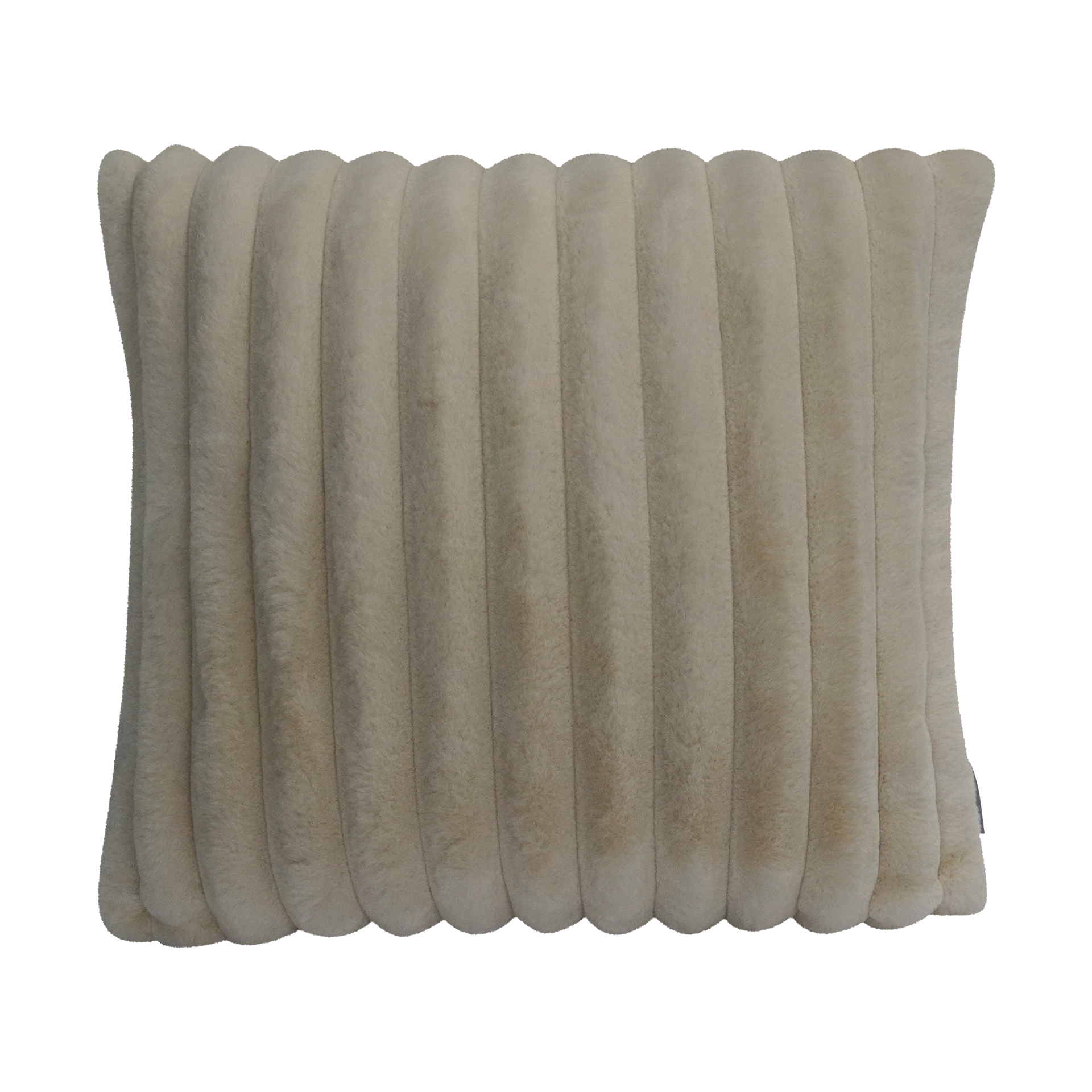 Kissenhülle Rabbit Fur Weiß 45x45cm