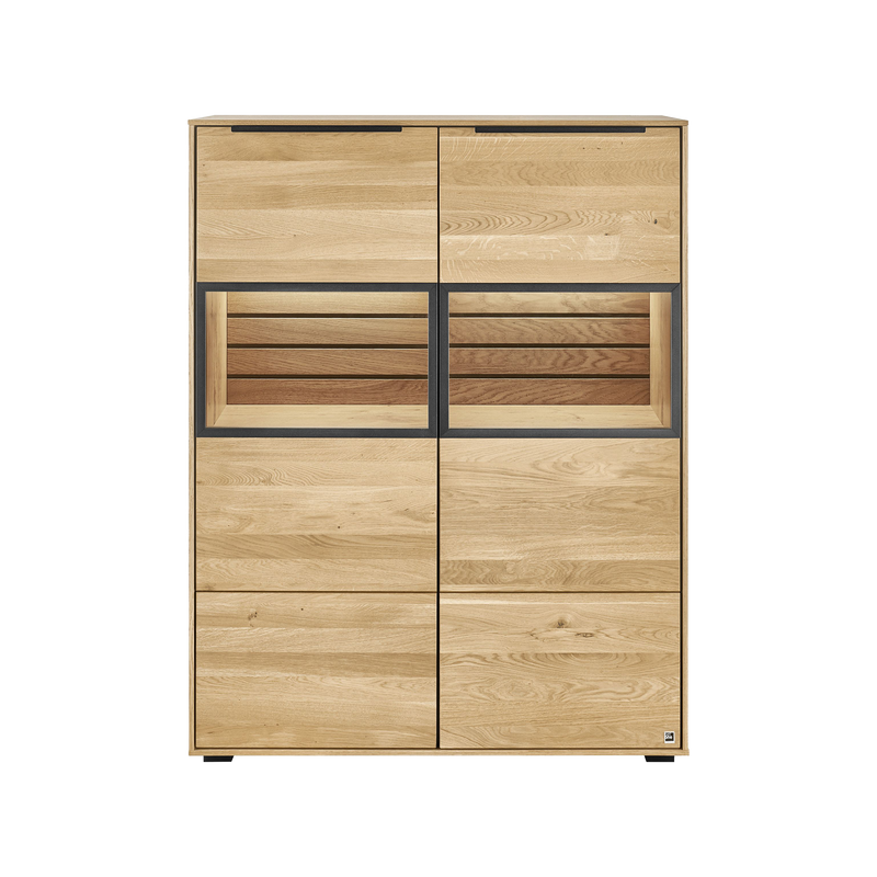 set one by Musterring Highboard Jackson Eichefarben