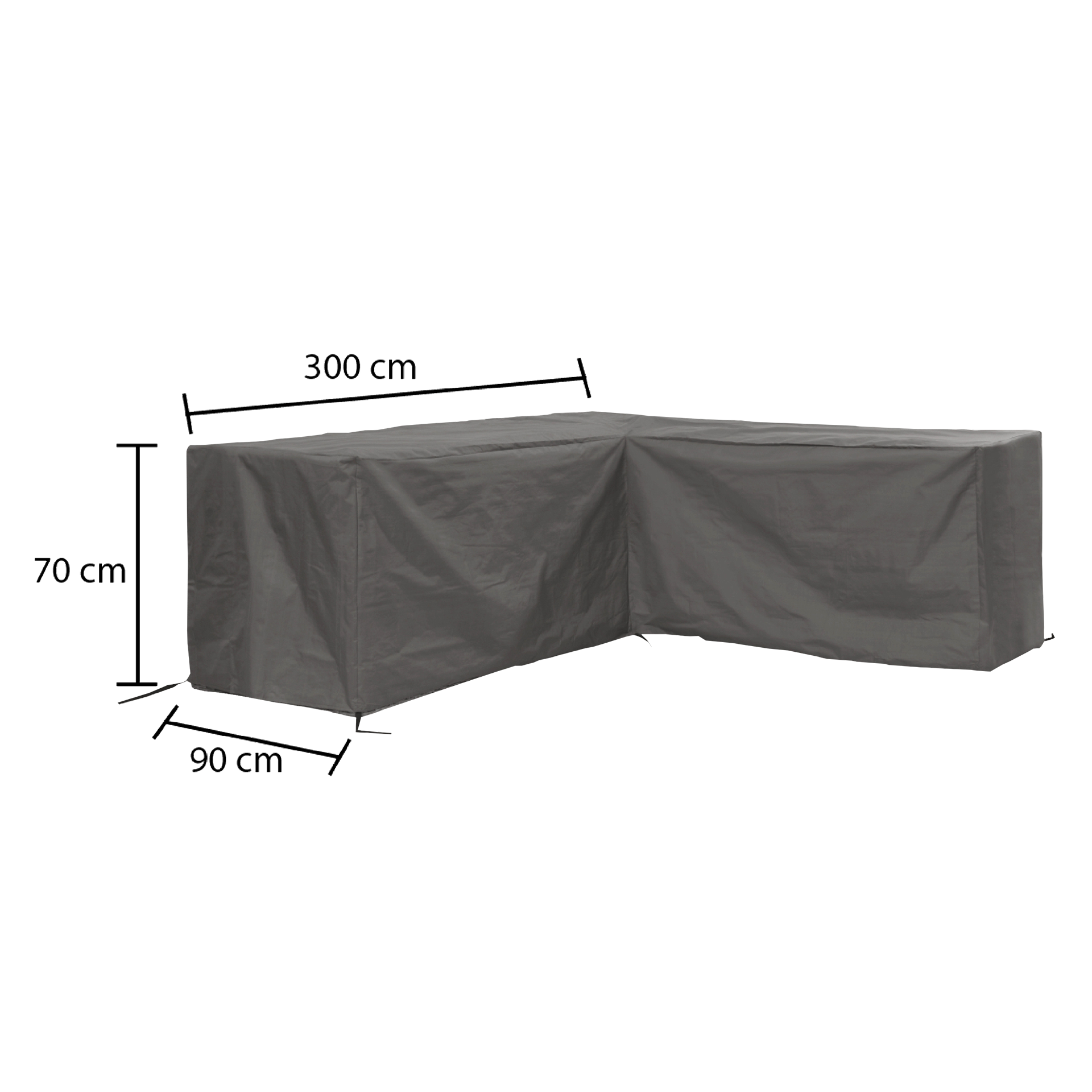 Premium Schutzhülle für Lounge-Set L-Form 300*90*70