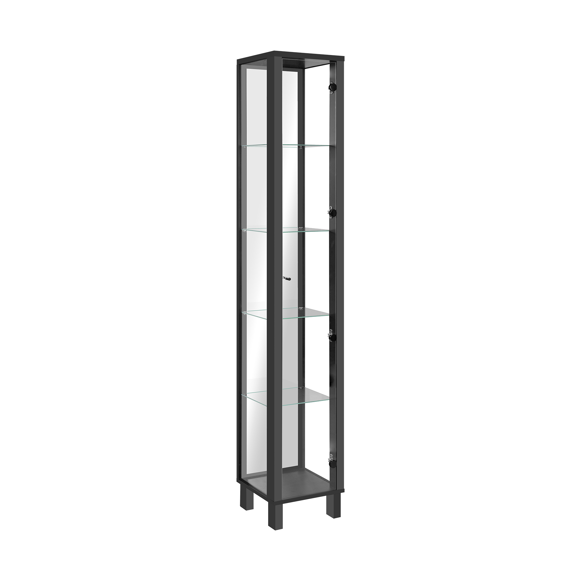 Vitrine Alba Schwarz