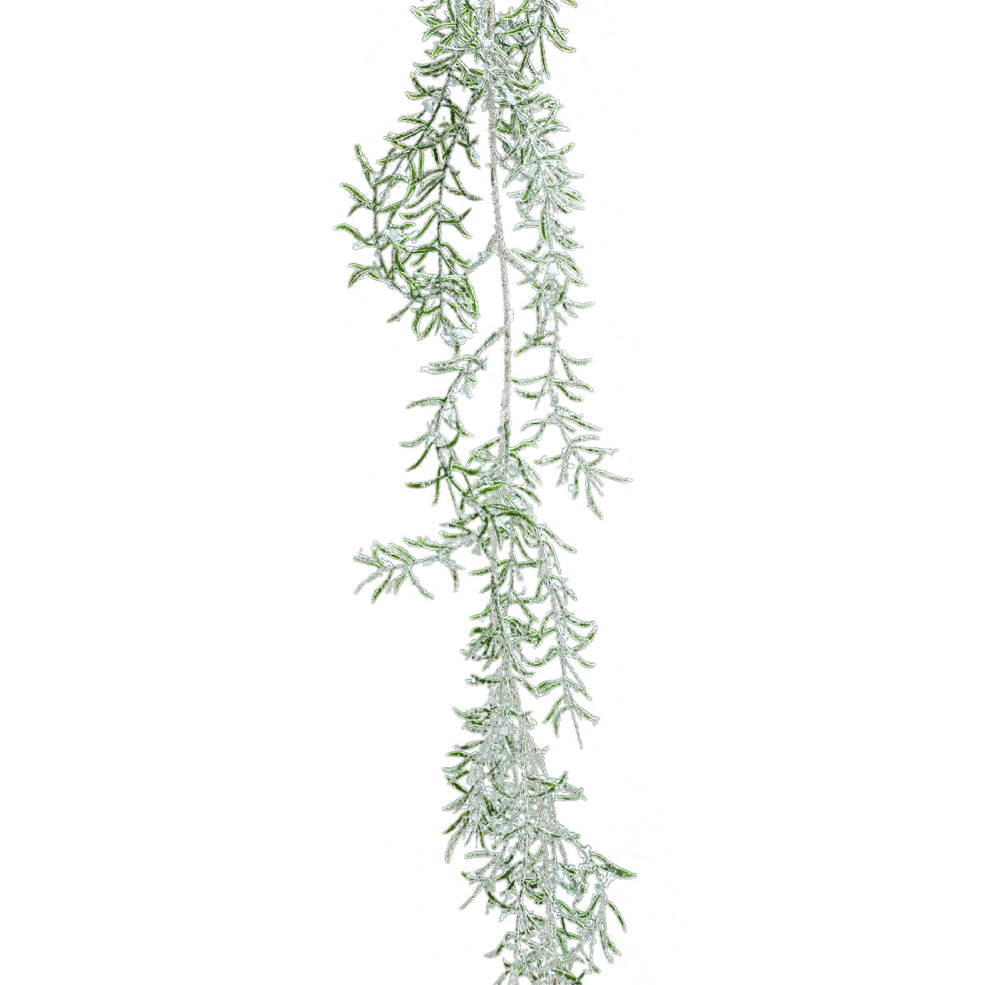 Kunstpflanze Eis-Girlande Grün