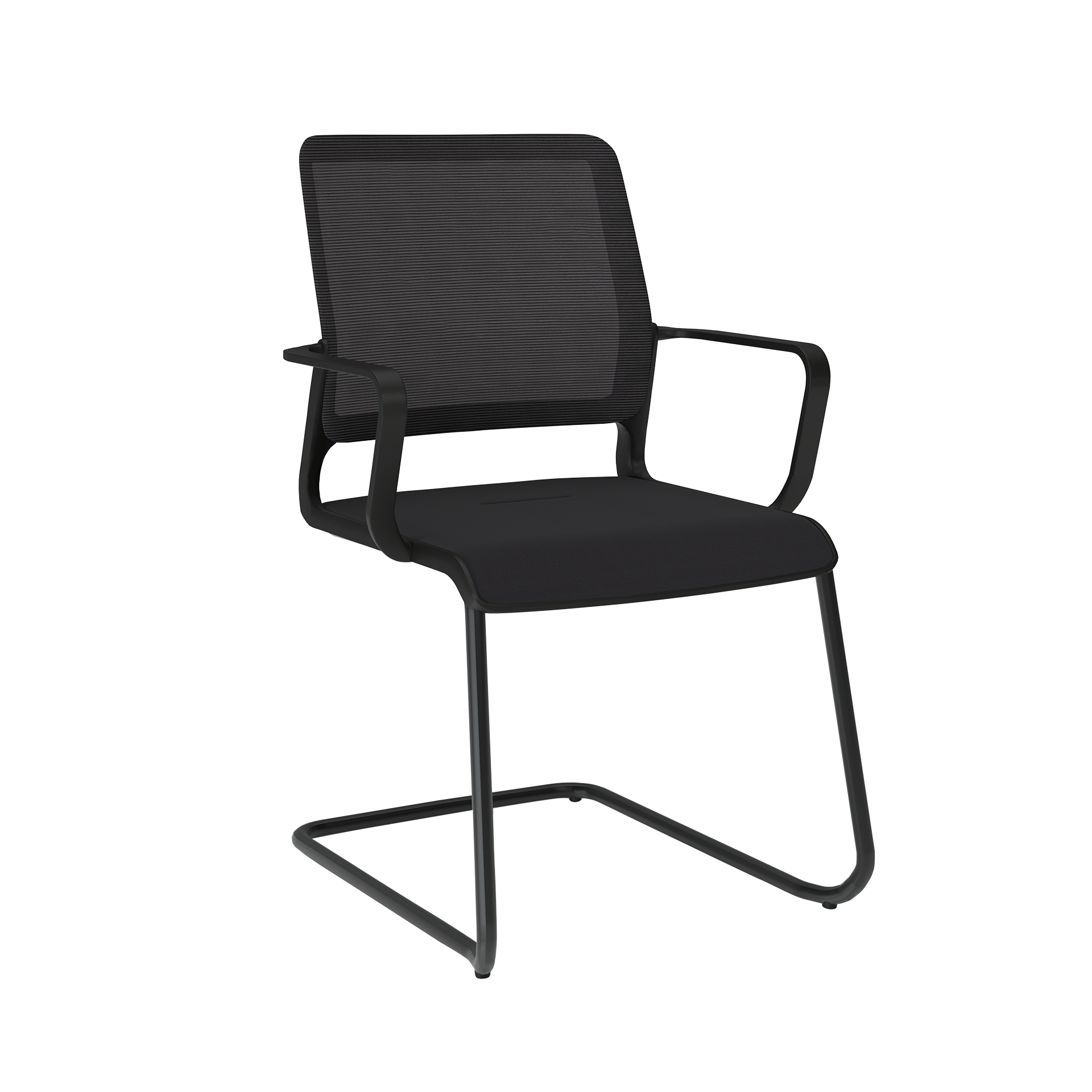 Furntec Schwingstuhl Xilium Schwarz