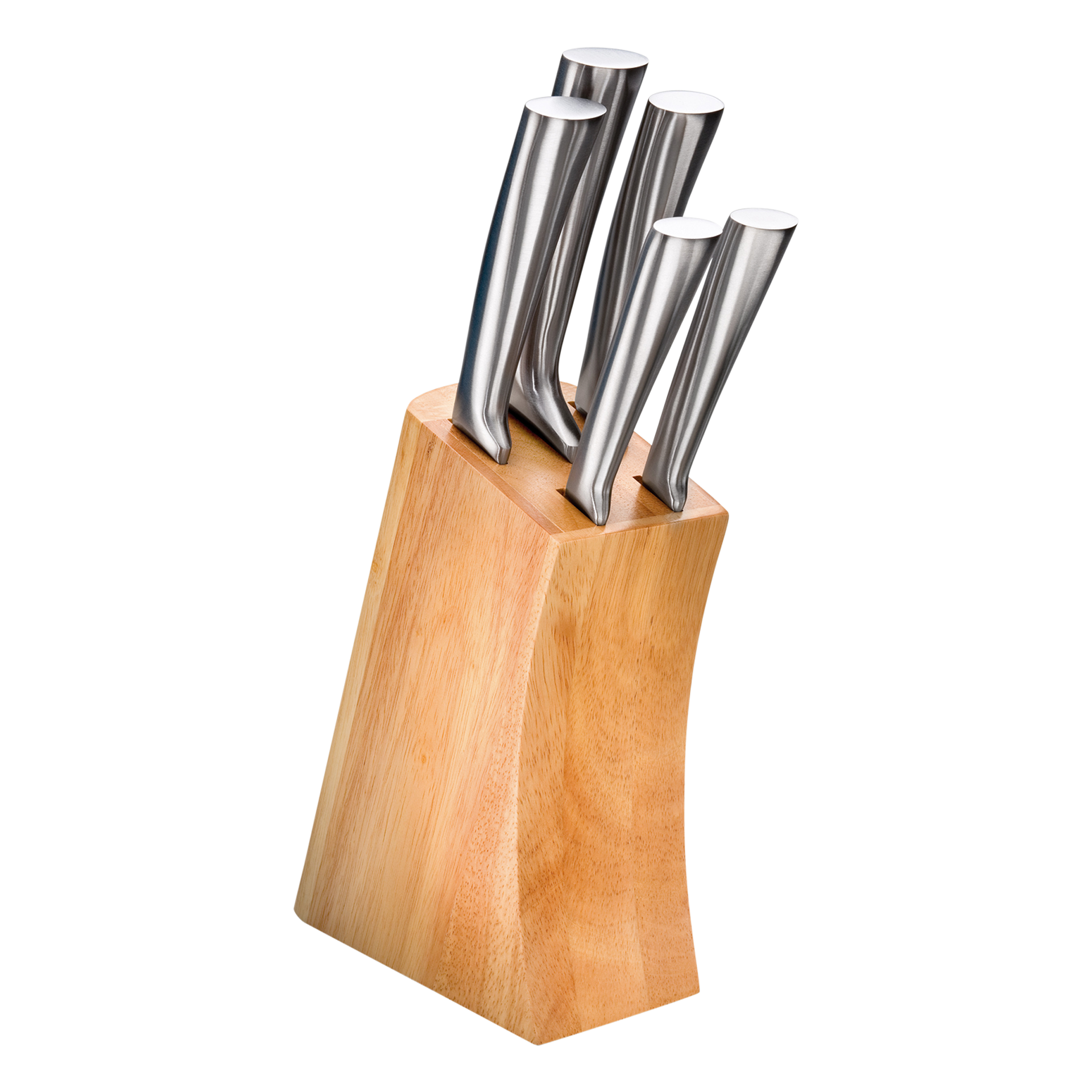 Justinus Bestecke Messerblock New Steel 6-teilig Justinus Bestecke Messerblock New Steel 6-teilig