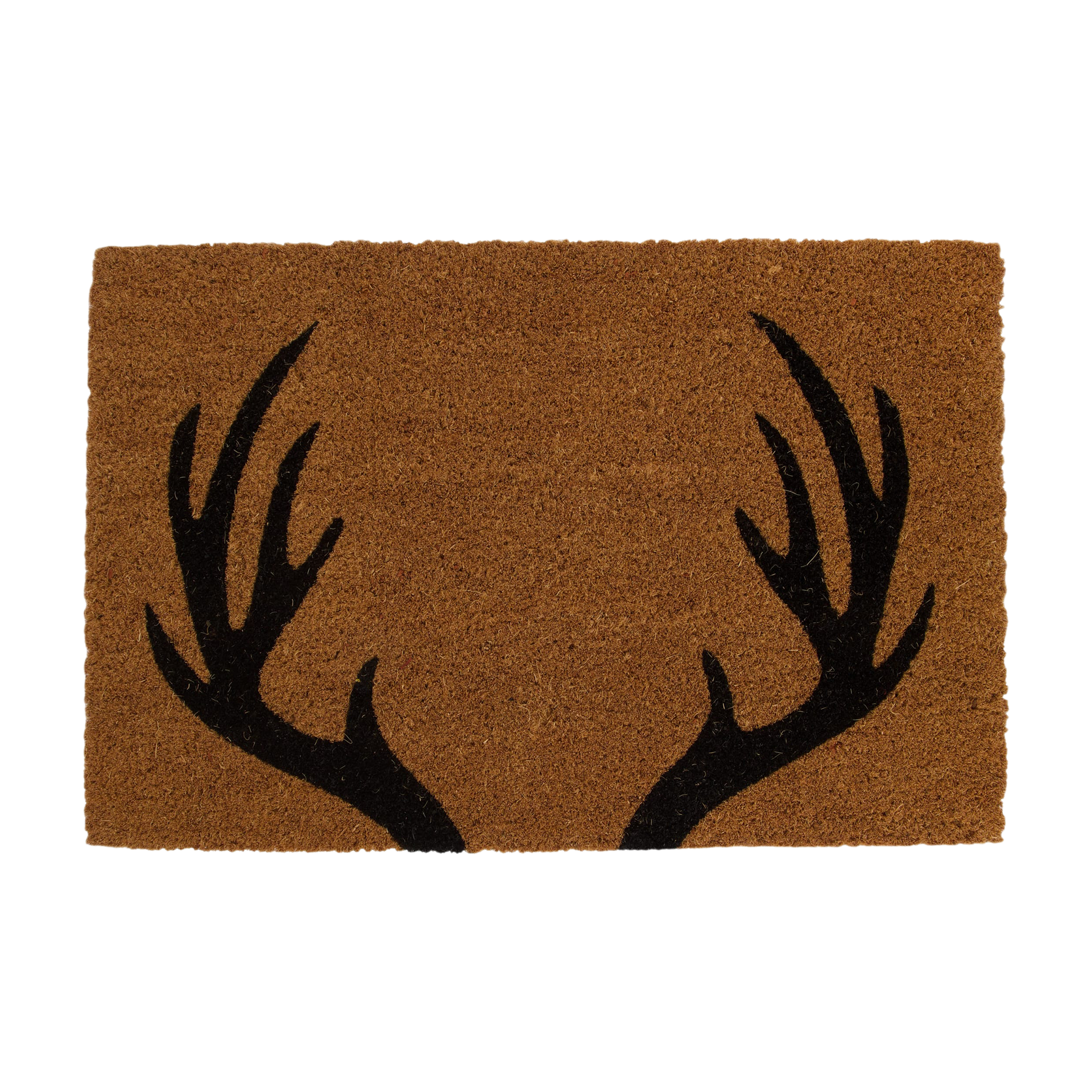 Fußmatte Geweih Braun-Schwarz