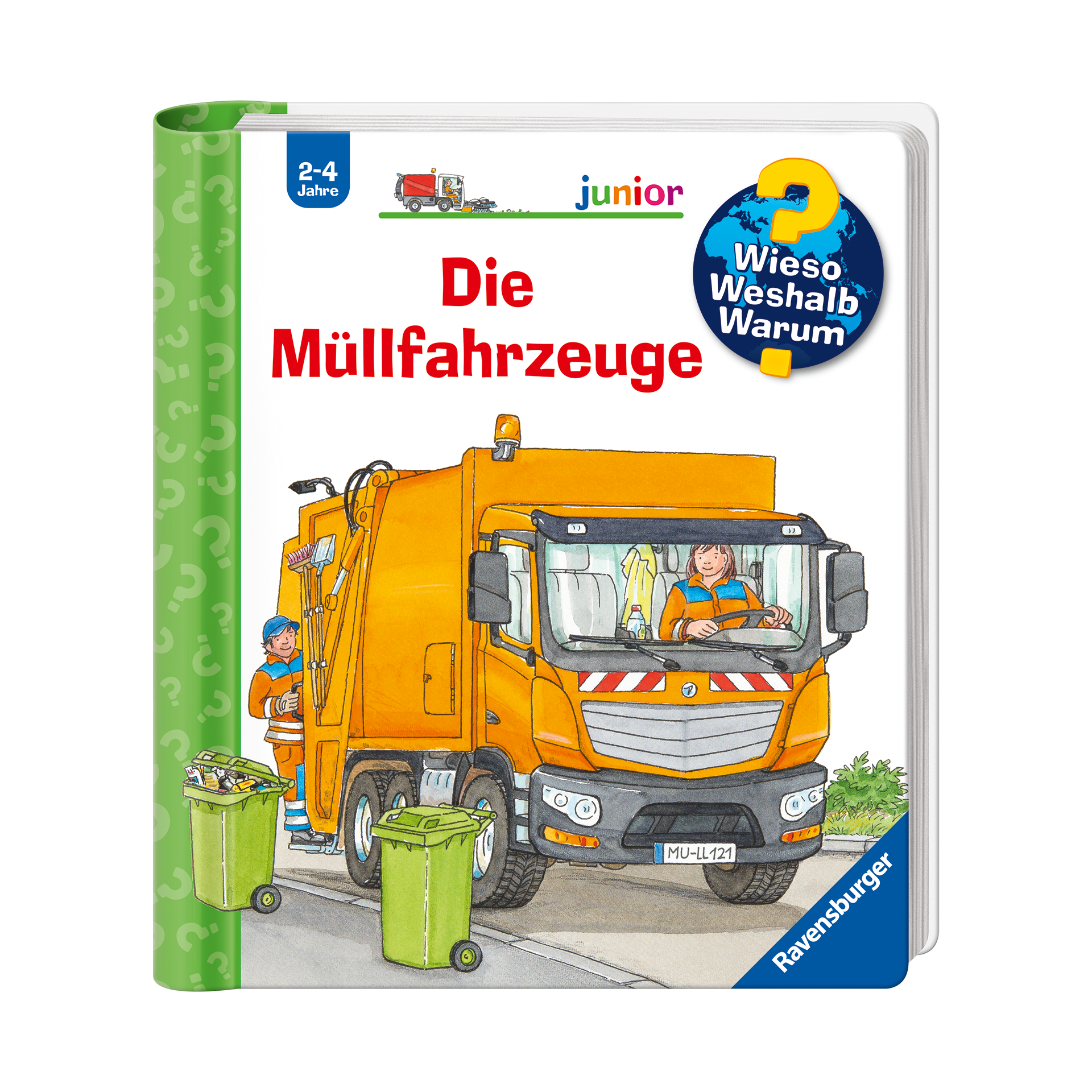 Buch WWW junior: Die Müllfahrzeuge Mehrfarbig Buch WWW junior: Die Müllfahrzeuge Mehrfarbig