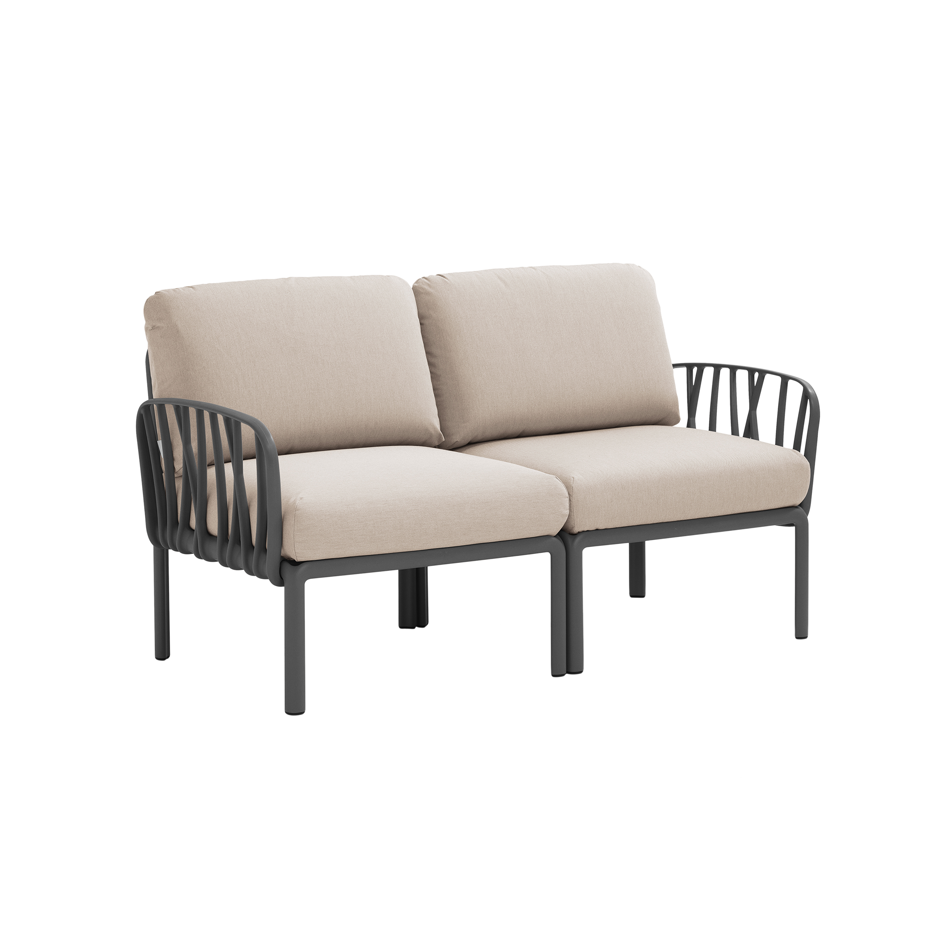 Nardi Loungemöbel-Set Komodo Sunbrella 6-teilig Beige Nardi Loungemöbel-Set Komodo Sunbrella 6-teilig Beige