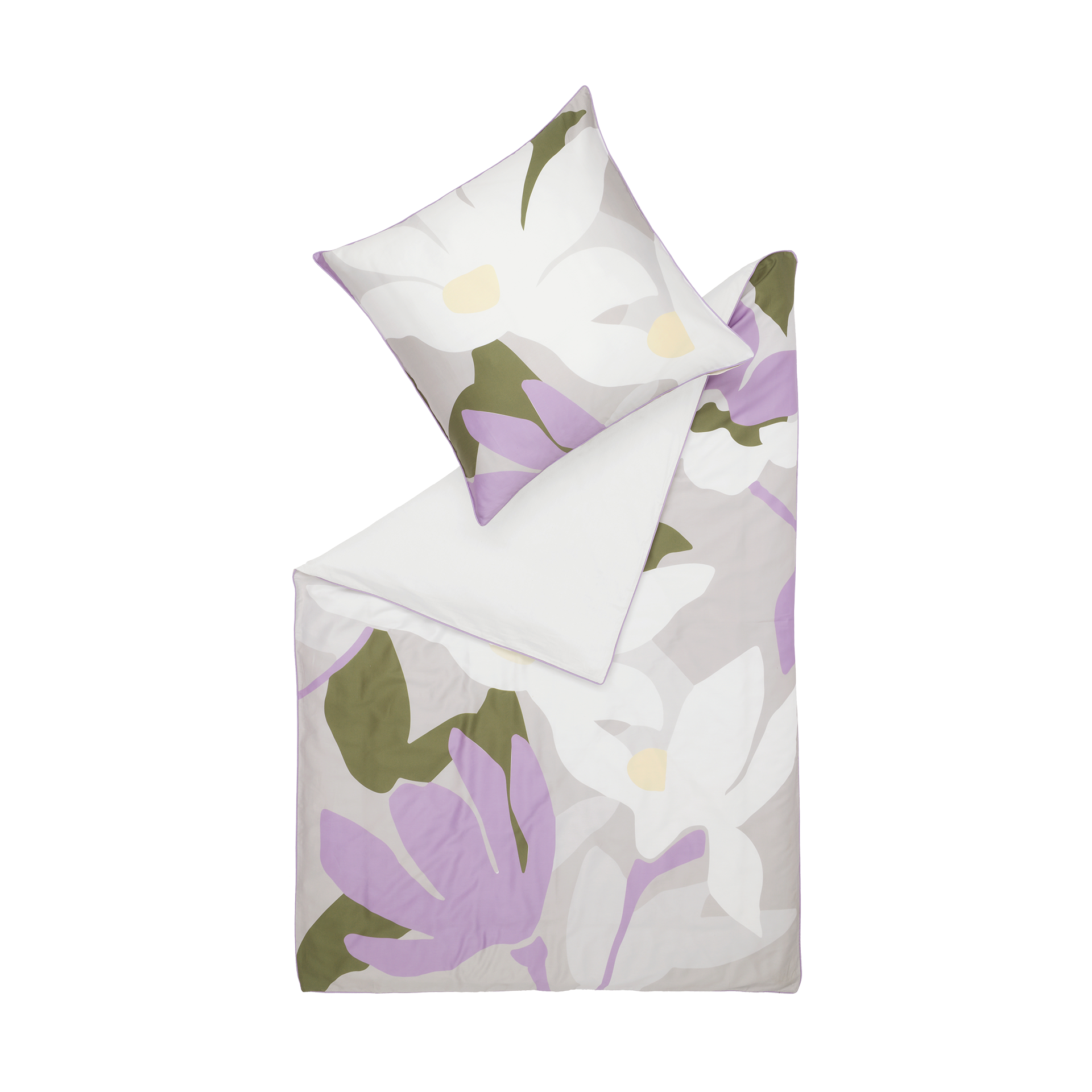 Musterring Satin Bettwäsche Harmony Lila