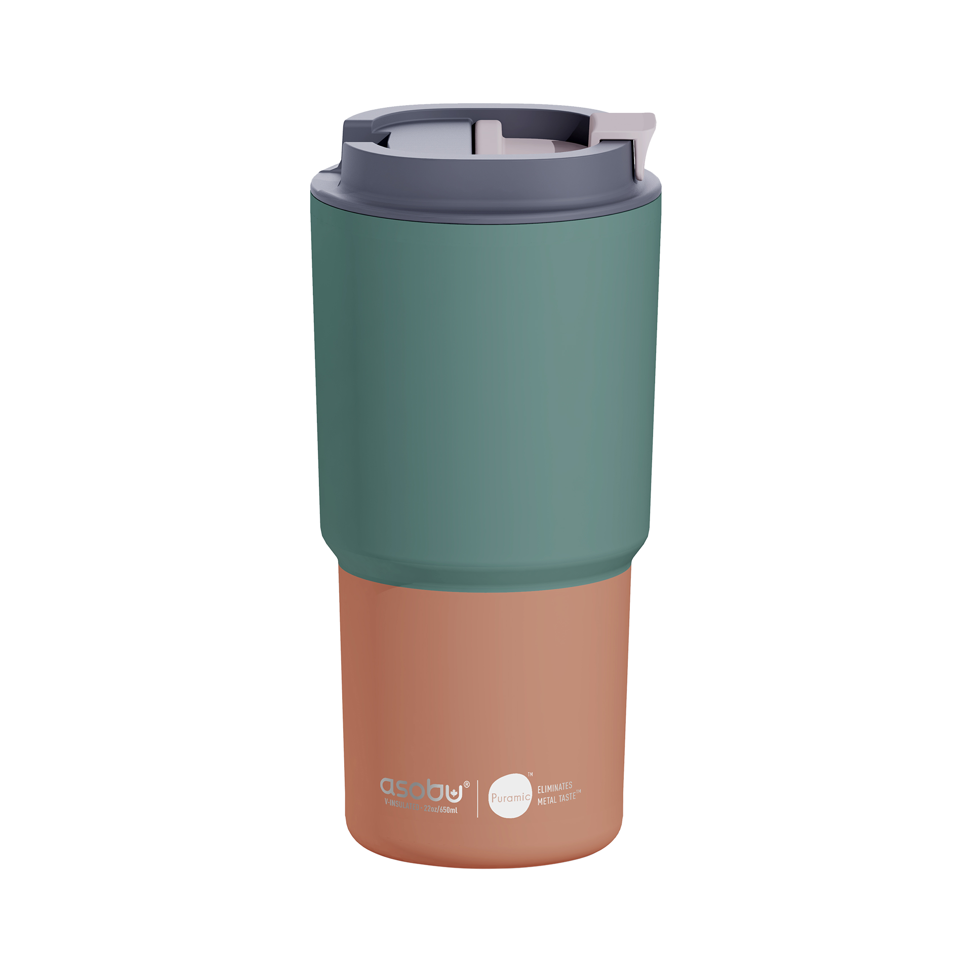 Thermobecher Asobu Grün