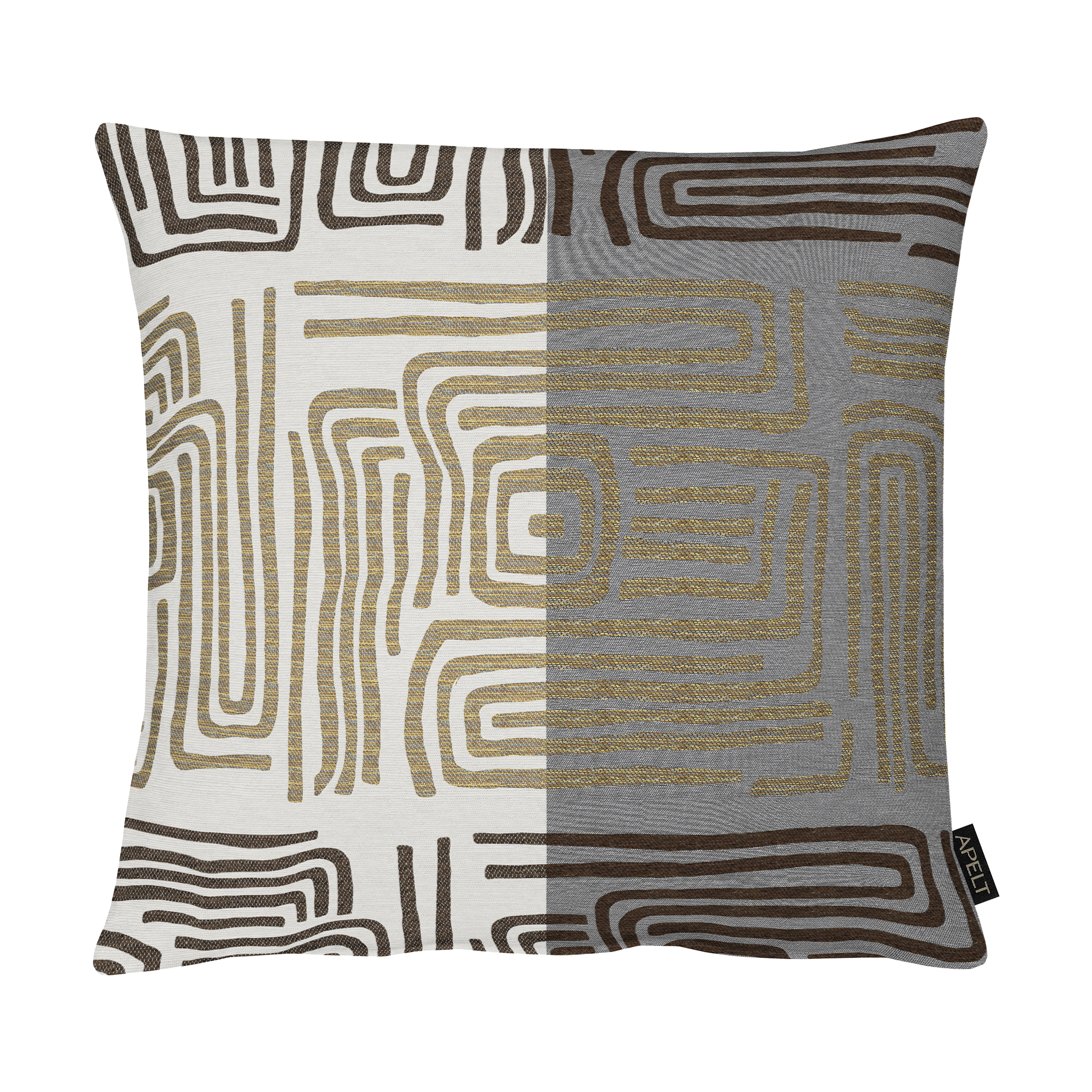 Kissen Mino Taupe 48x48cm Kissen Mino Taupe 48x48cm