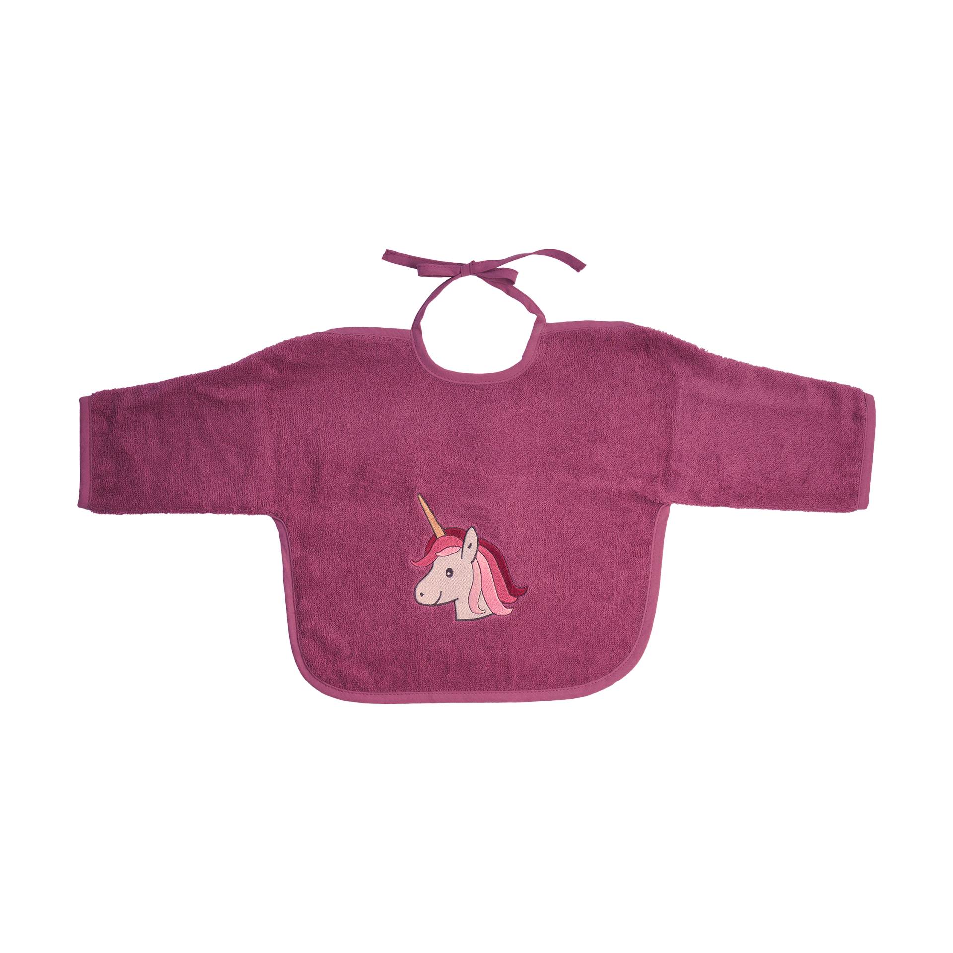 Lätzchen Einhorn mauve mauve Lätzchen Einhorn mauve mauve