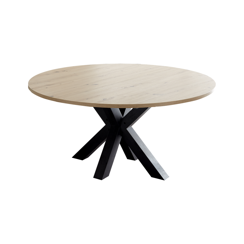 Esstisch mit Auszug Multi TS Eichefarben 130*130*77.5