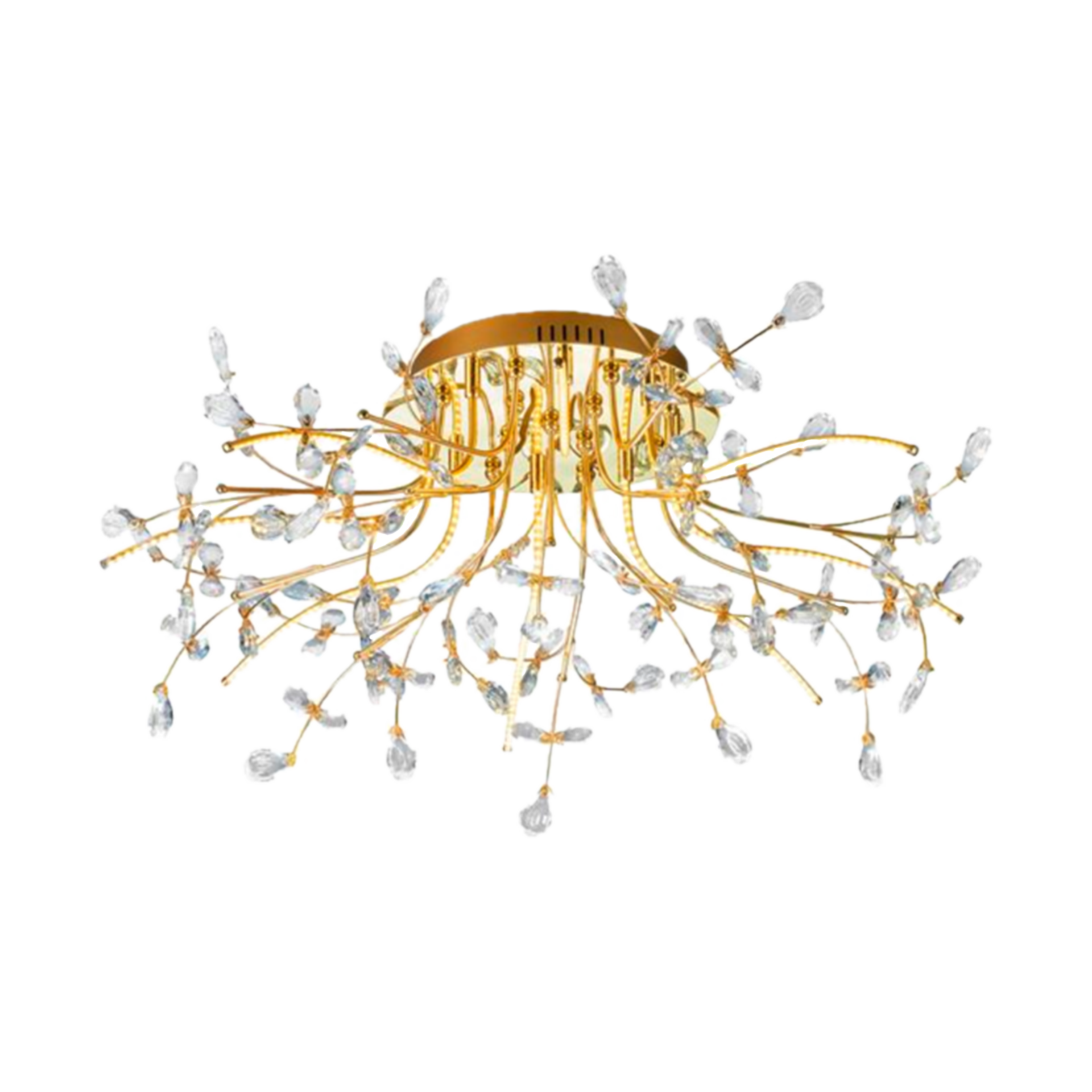 Deckenleuchte CRYTAL klar blank Deckenleuchte CRYTAL klar blank