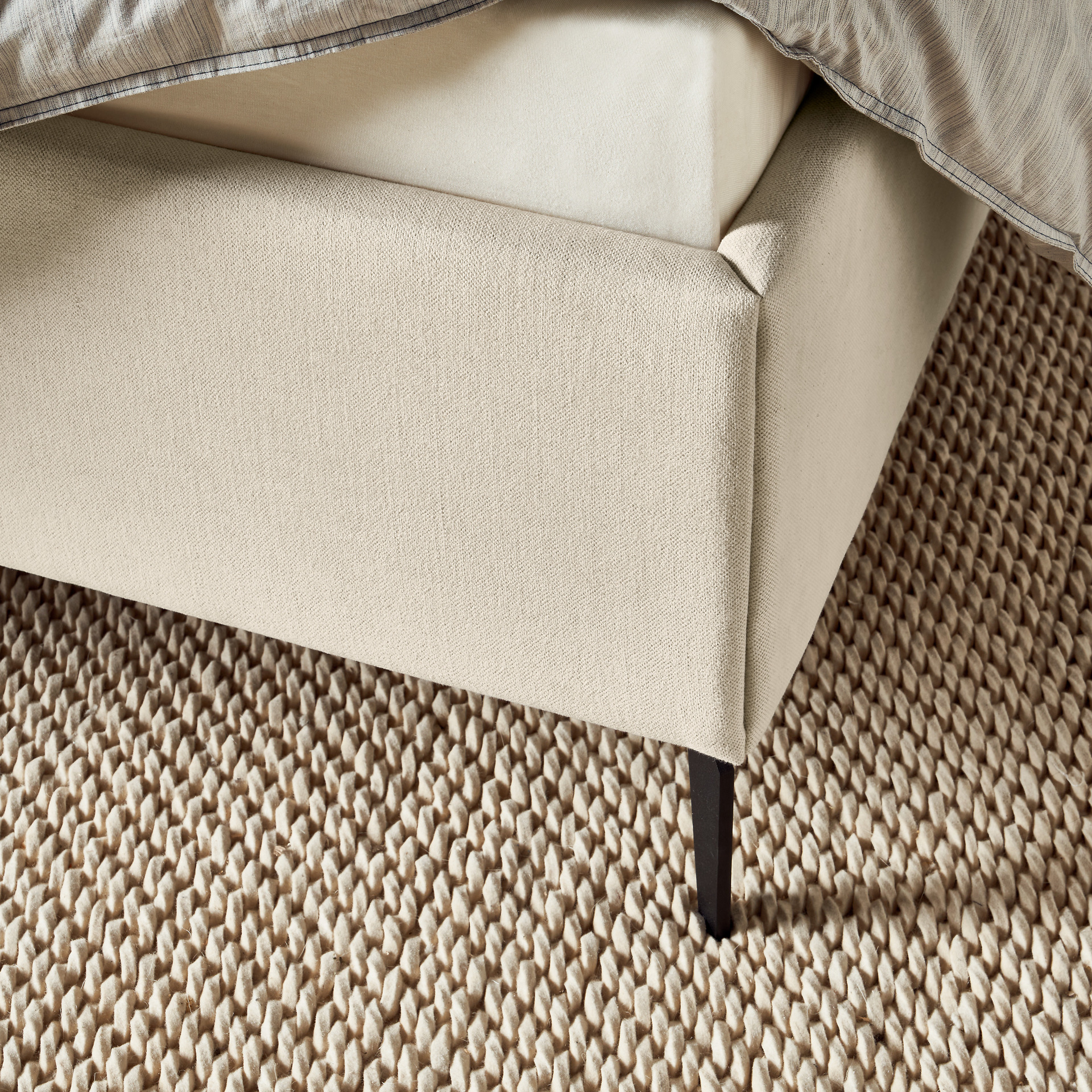 Musterring Polsterbett Elos II Bezug JAB 9895 Creme 180x200 cm Musterring Polsterbett Elos II Bezug JAB 9895 Creme 180x200 cm