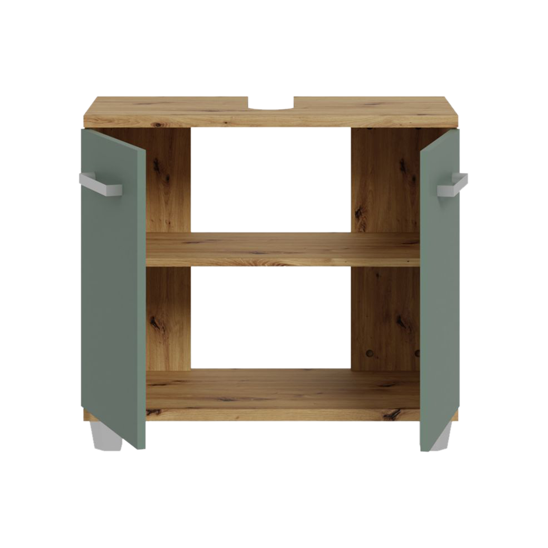 Waschbeckenunterschrank Velasco Grün 34.8*68.6*62 Waschbeckenunterschrank Velasco Grün 34.8*68.6*62