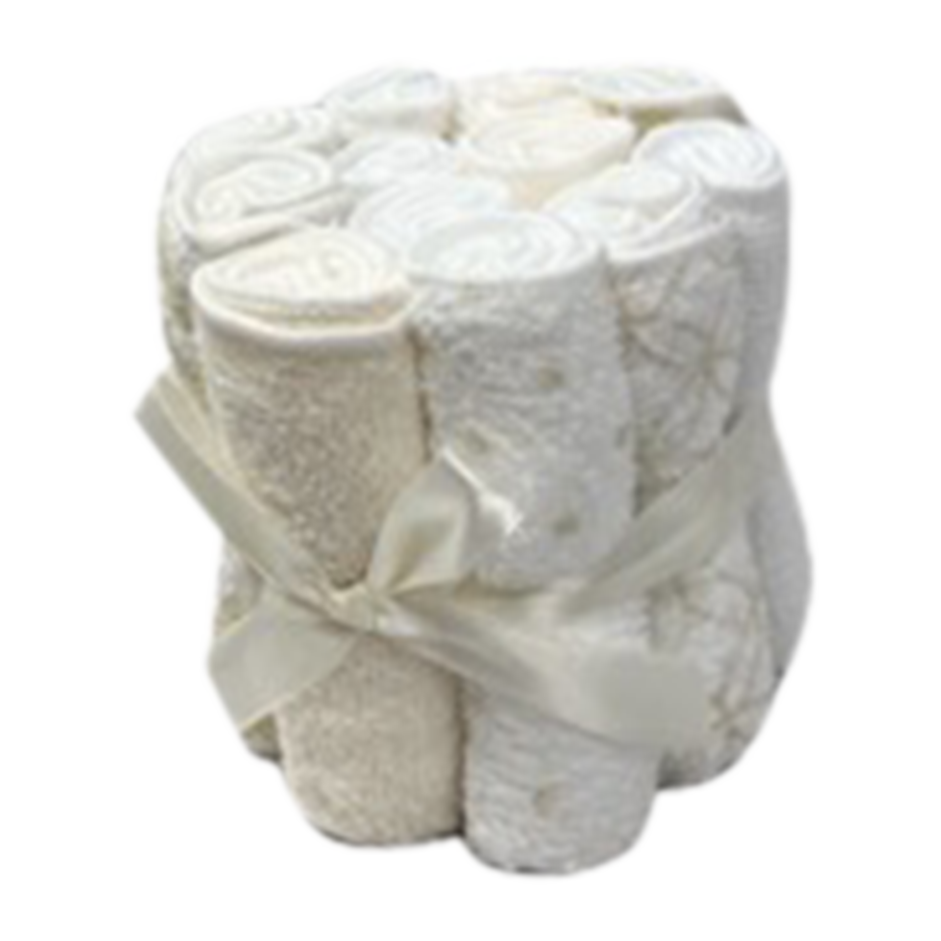 Waschtuch Baby Set 12-teilig offwhite Waschtuch Baby Set 12-teilig offwhite