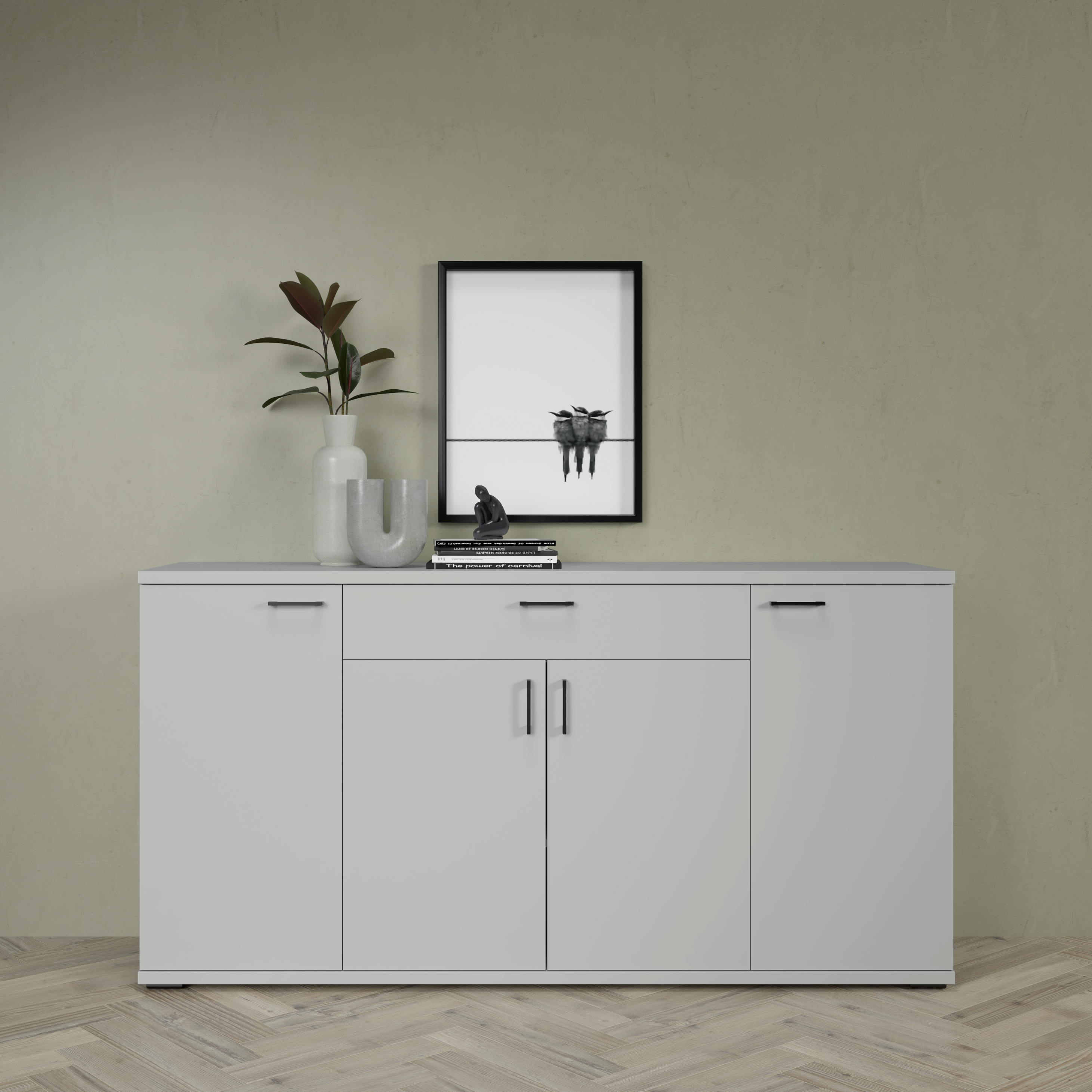 Gallery M branded by Musterring Sideboard Yannik Weiß 44*179.4*92.3 Gallery M branded by Musterring Sideboard Yannik Weiß 44*179.4*92.3