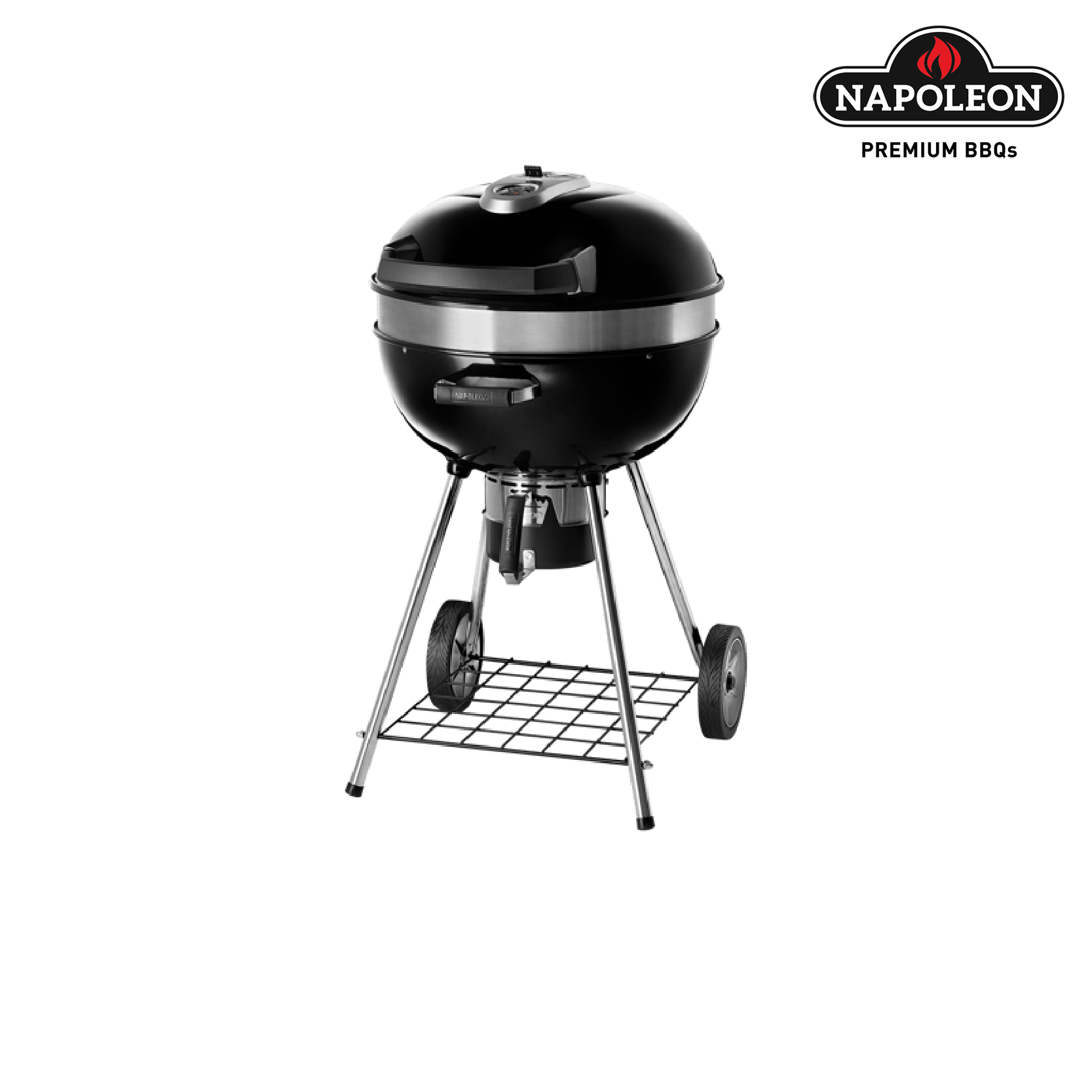 Napoleon Holzkohlegrill Kettle PRO22K-LEG Schwarz
