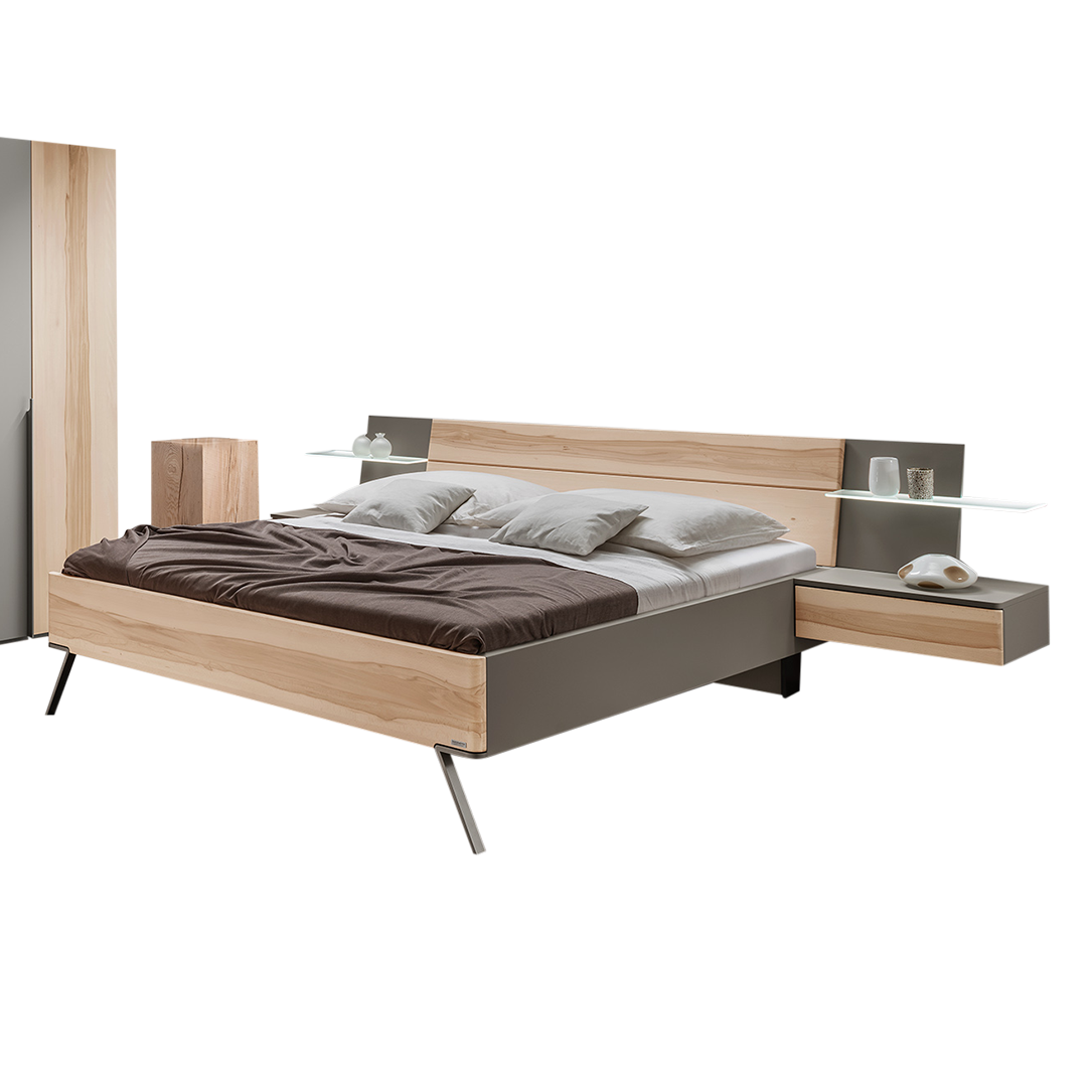 Spilker Bett Paloma 180x200 cm Buchefarben 222*188*95 Spilker Bett Paloma 180x200 cm Buchefarben 222*188*95