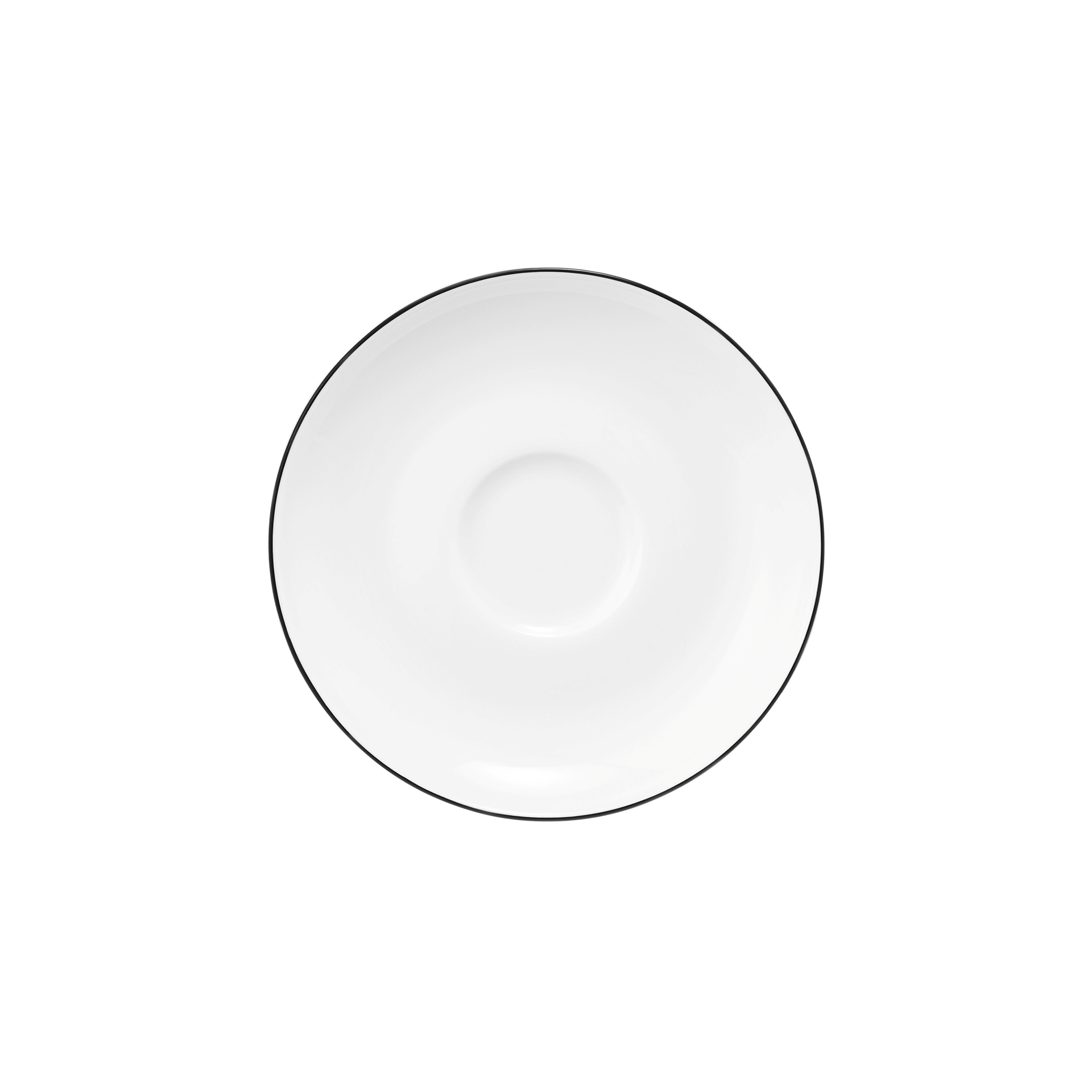 Espressountertasse Lido Black Line Schwarz Espressountertasse Lido Black Line Schwarz