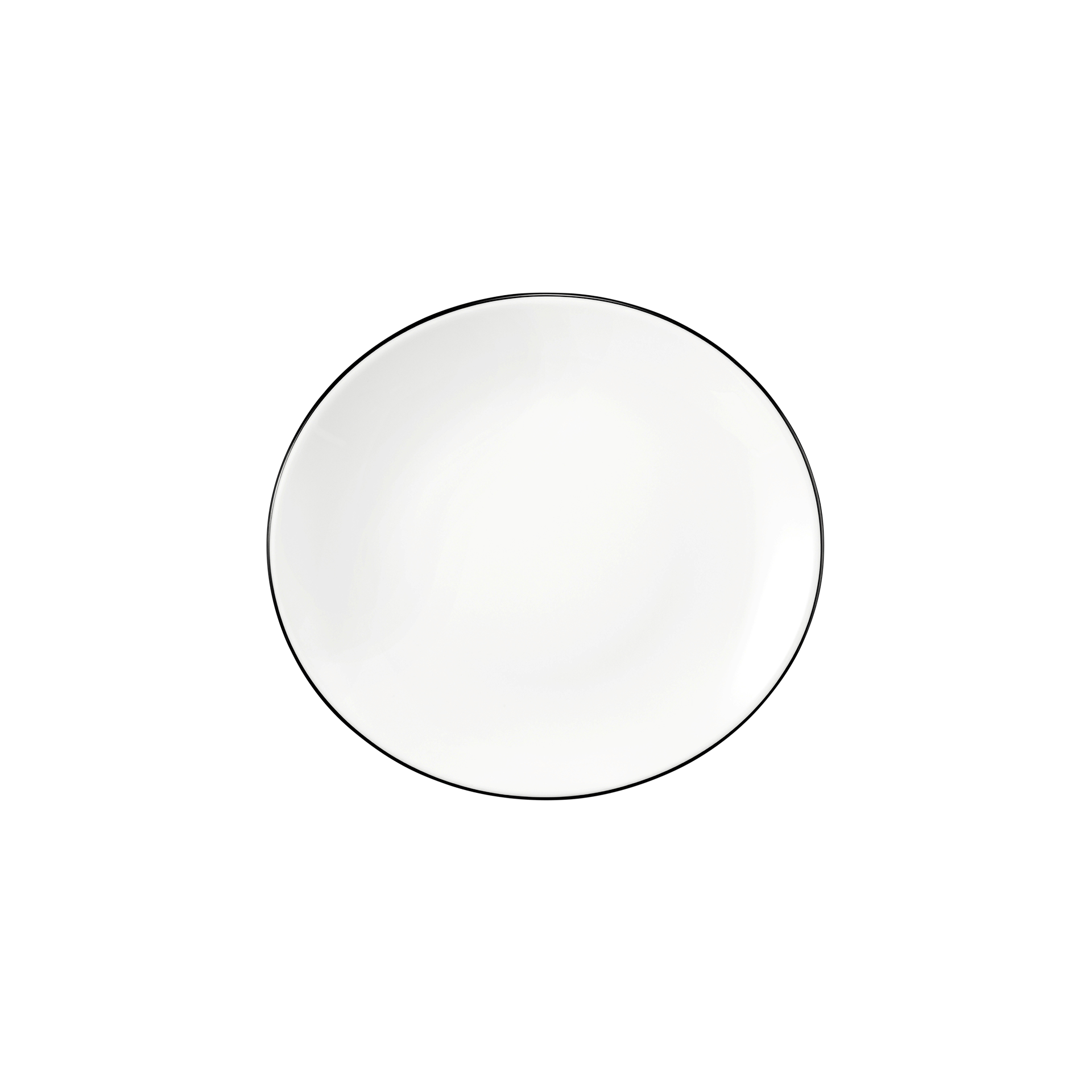 Frühstücksteller Modern Life Black Line Schwarz Frühstücksteller Modern Life Black Line Schwarz