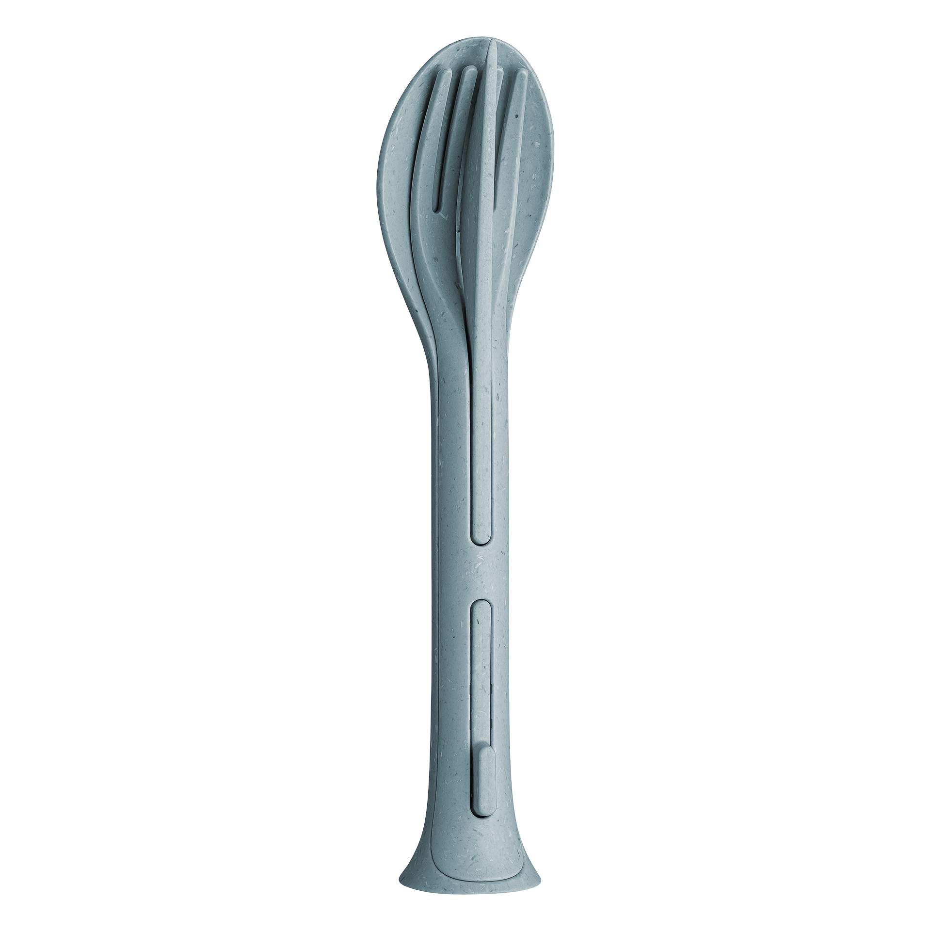 Besteck-Set KLIKK nature flower blue Besteck-Set KLIKK nature flower blue