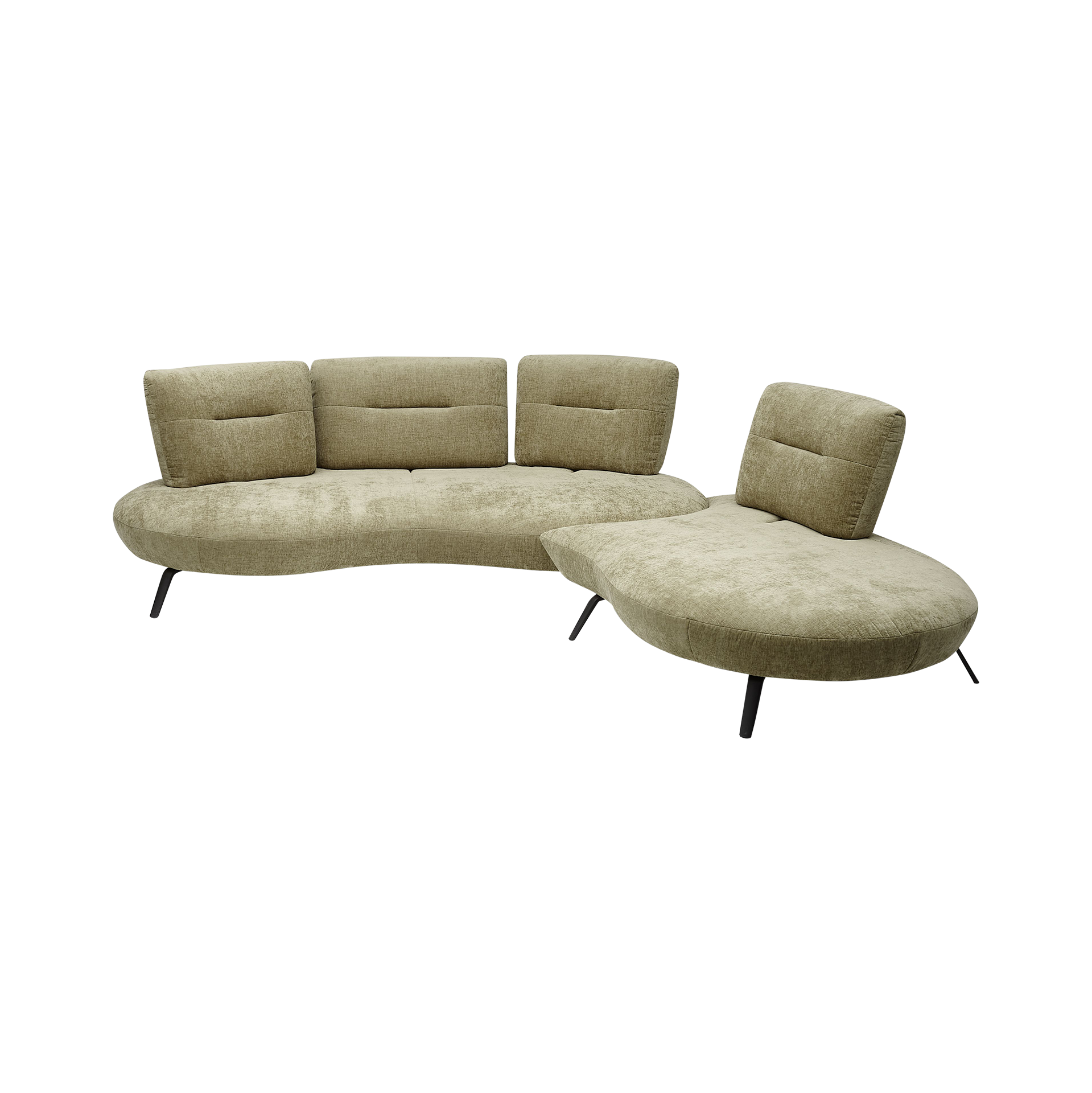 Ecksofa Pacey Bezug Olivgrün Ecksofa Pacey Bezug Olivgrün