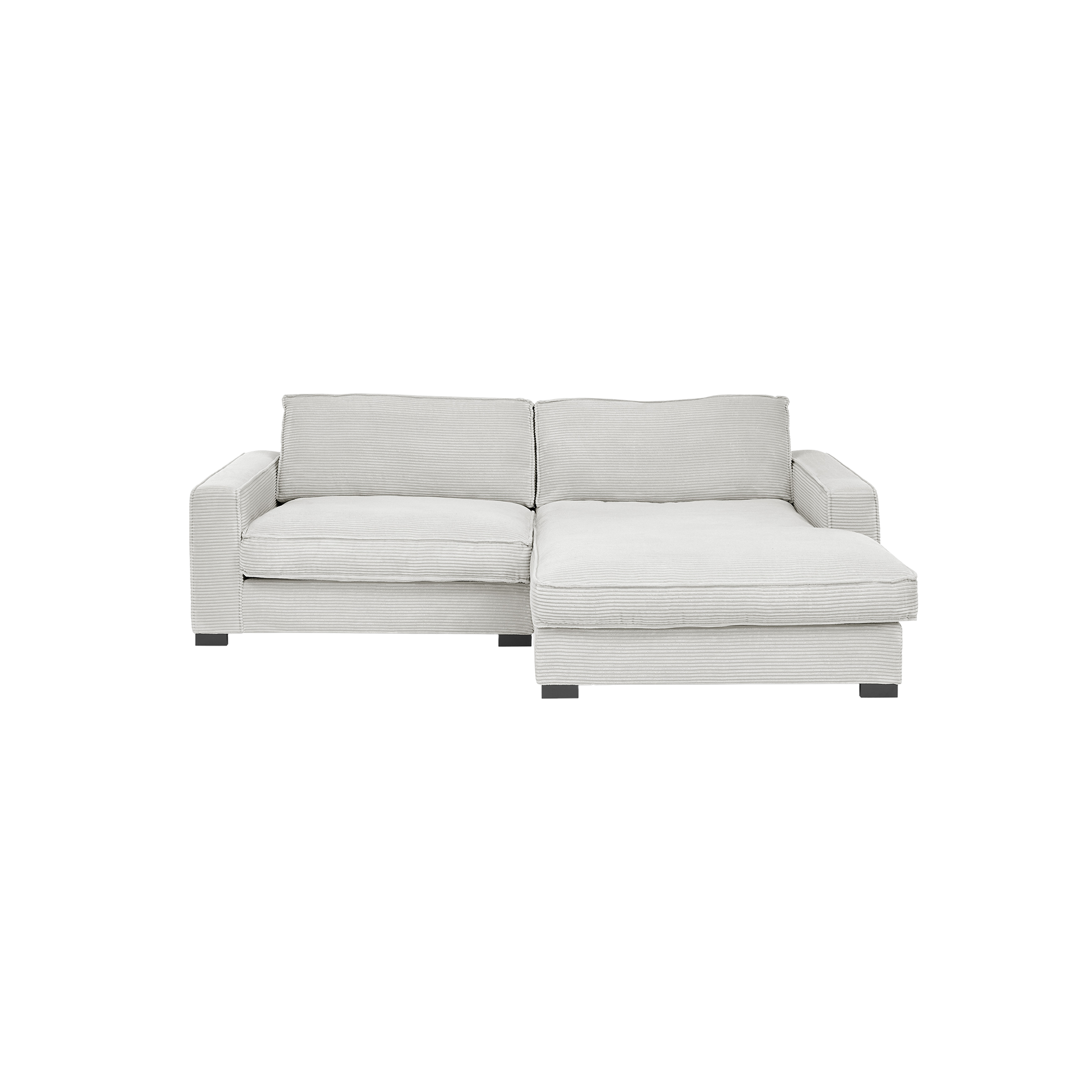 Ecksofa Happy Dove Hellgrau