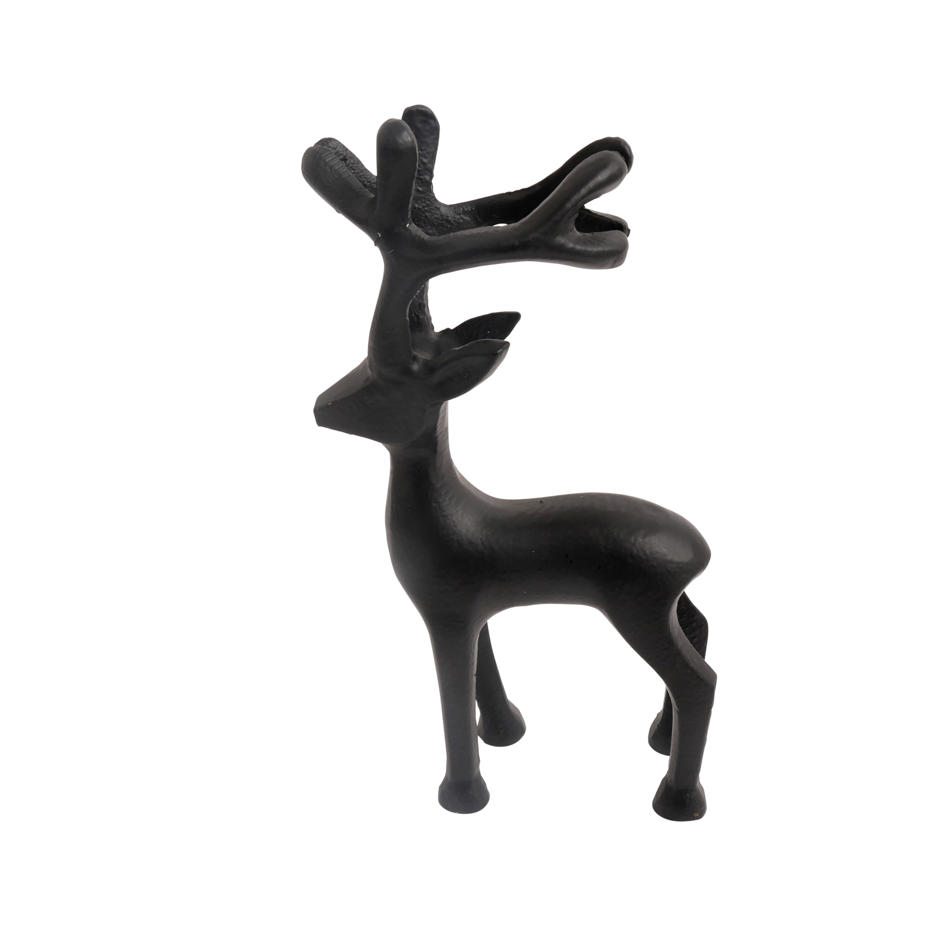 Dekofigur Rentier Schwarz