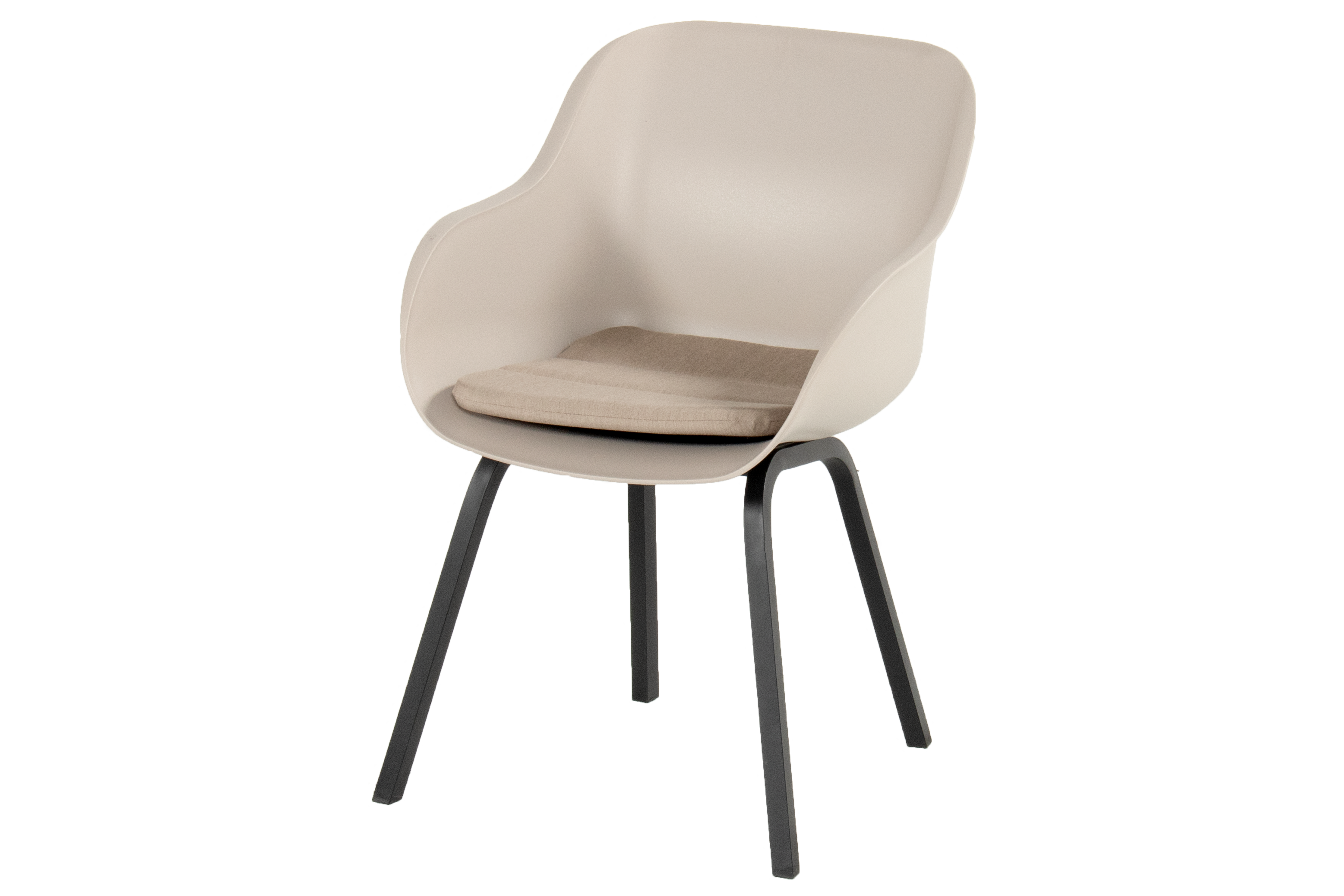 Hartman Gartensessel Le Soleil aus recyceltem Kunststoff Beige Hartman Gartensessel Le Soleil aus recyceltem Kunststoff Beige