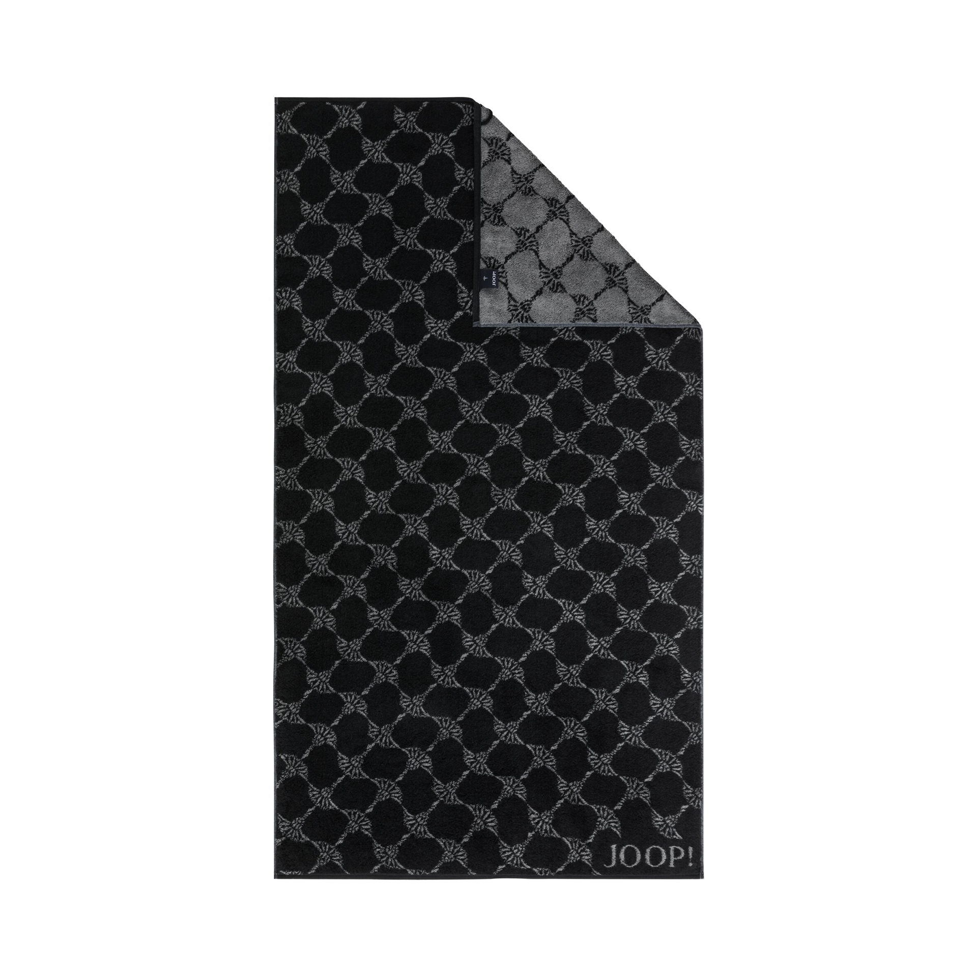 JOOP! Duschtuch Cornflower Schwarz 80x150cm JOOP! Duschtuch Cornflower Schwarz 80x150cm