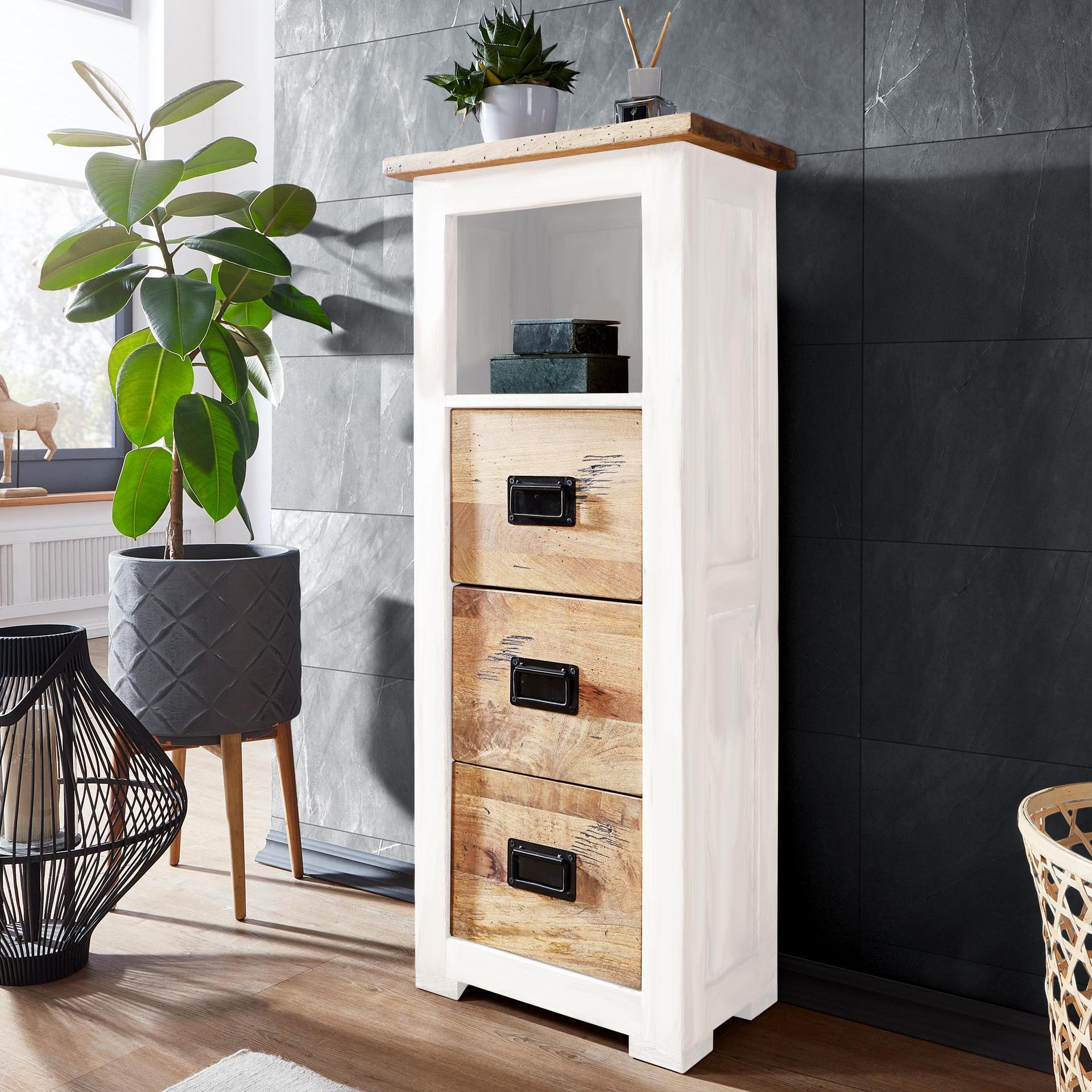 Novofurn Badschrank Lena Weiß 50*30*120 Novofurn Badschrank Lena Weiß 50*30*120