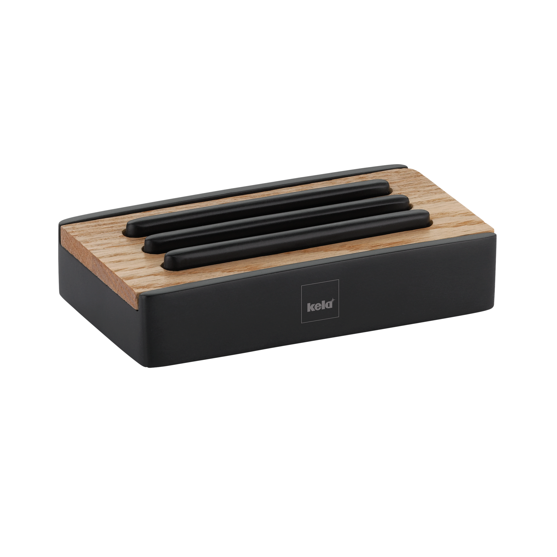 Kela Seifenschale Cube Schwarz Kela Seifenschale Cube Schwarz