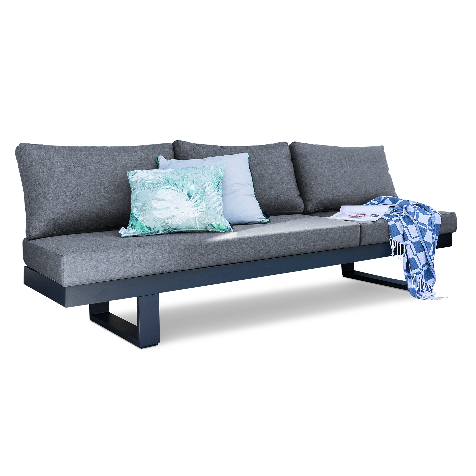Hogarden Lounge-Sofa Flora Grau