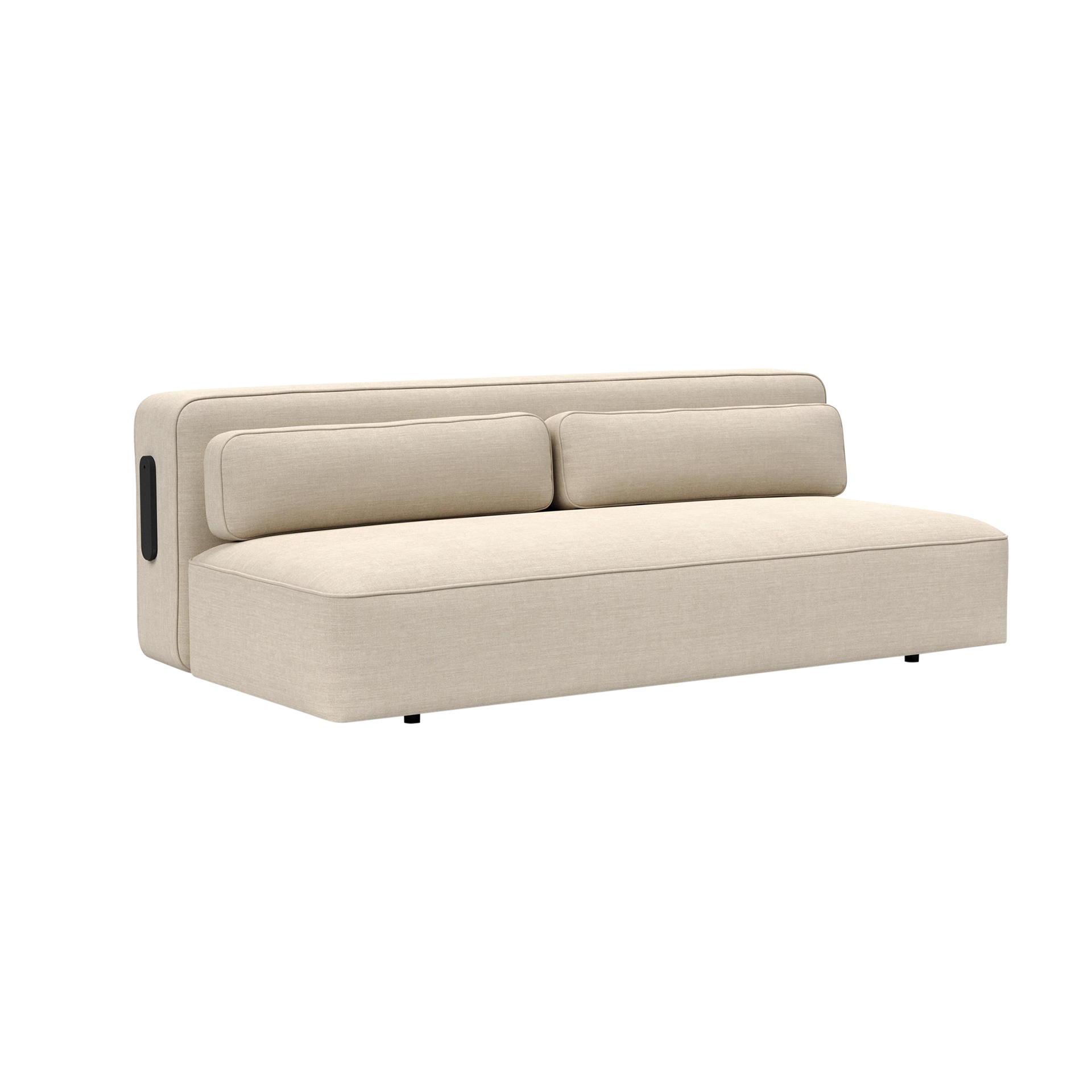 INNOVATION LIVING Schlafsofa Yonata Bezug Latte, Gestell Schwarz INNOVATION LIVING Schlafsofa Yonata Bezug Latte, Gestell Schwarz