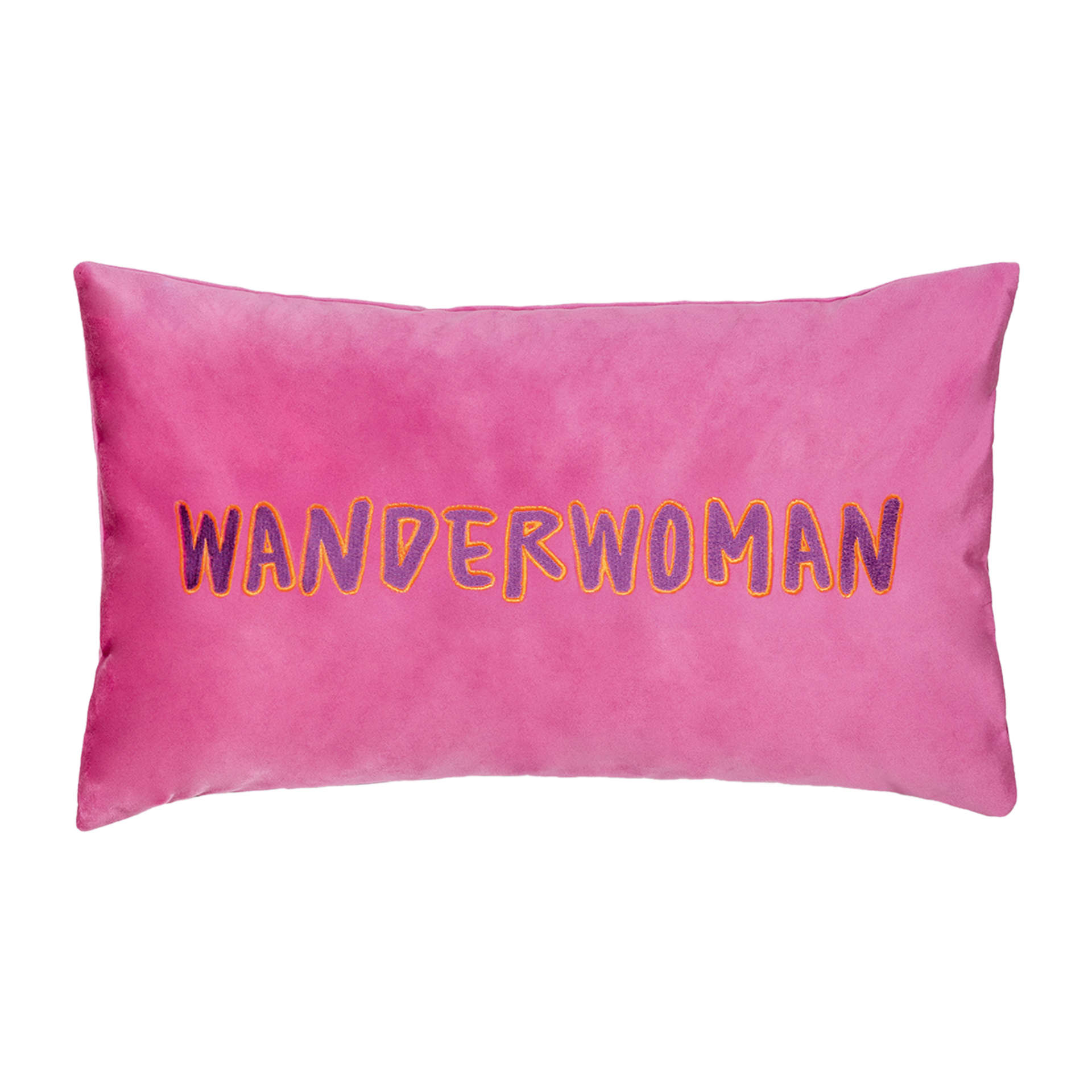 Kissenhülle Letters Hot Pink 30x50cm