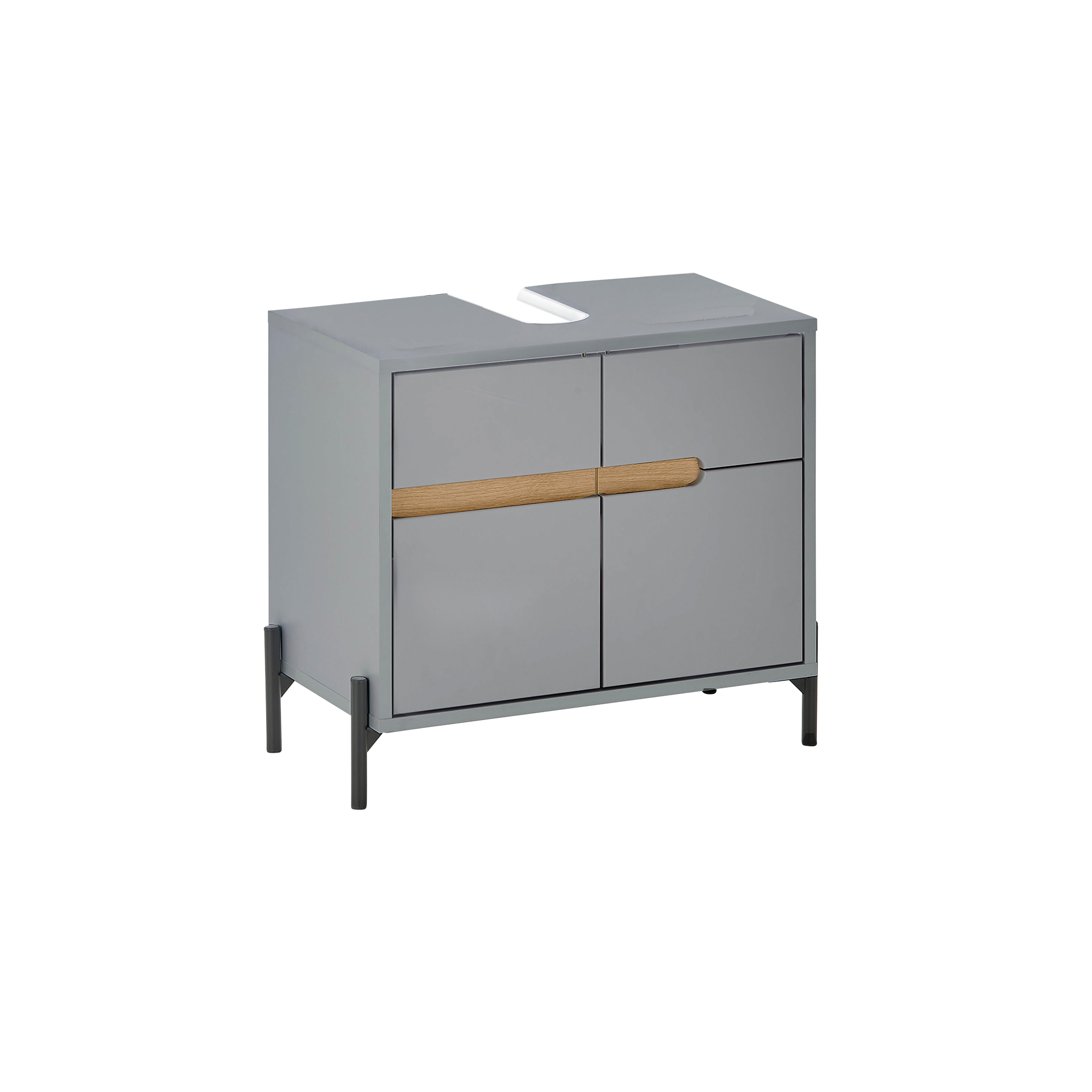 Paul Phillip Waschbeckenunterschrank AVES Grau 35*60*55