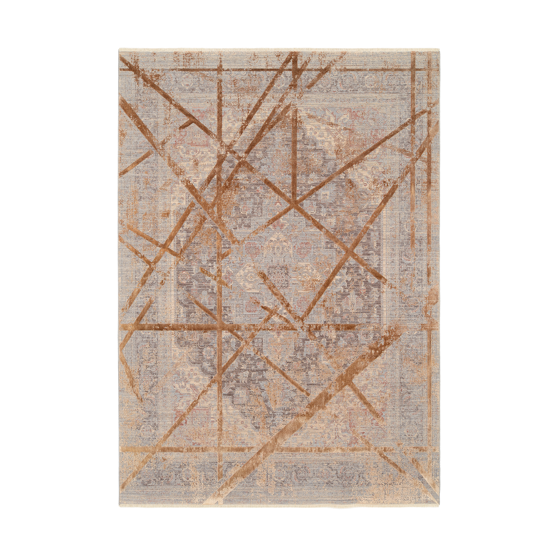 Musterring Teppich Arizona 140x190cm Braun-Grau Musterring Teppich Arizona 140x190cm Braun-Grau
