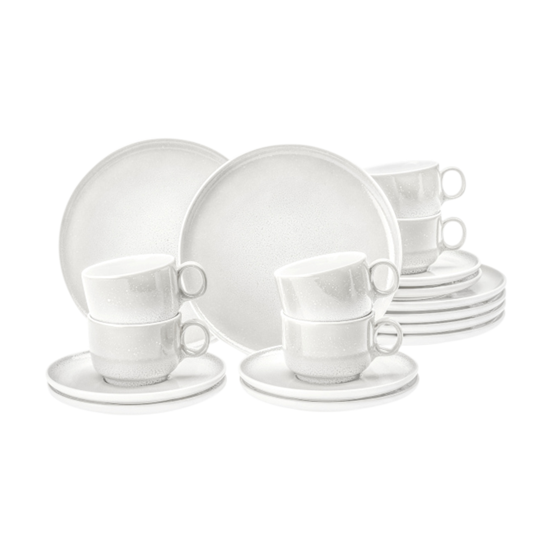 Kaffee-Set Sento 18-teilig Aura white