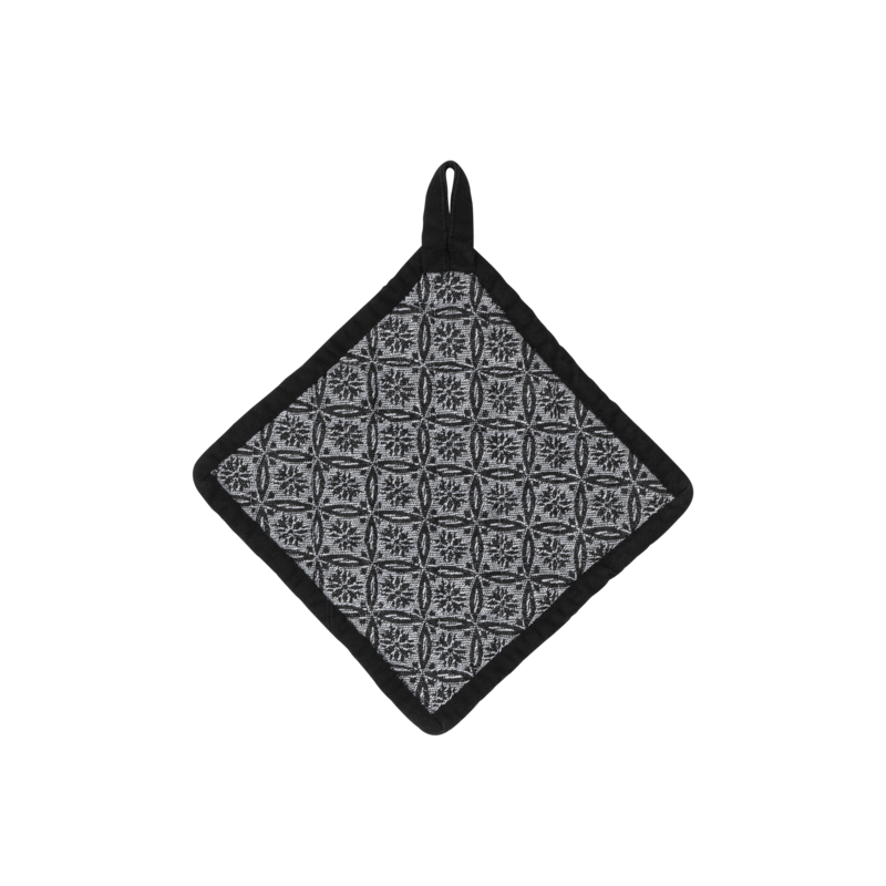 Topflappen Gianna Anthrazit 20x20