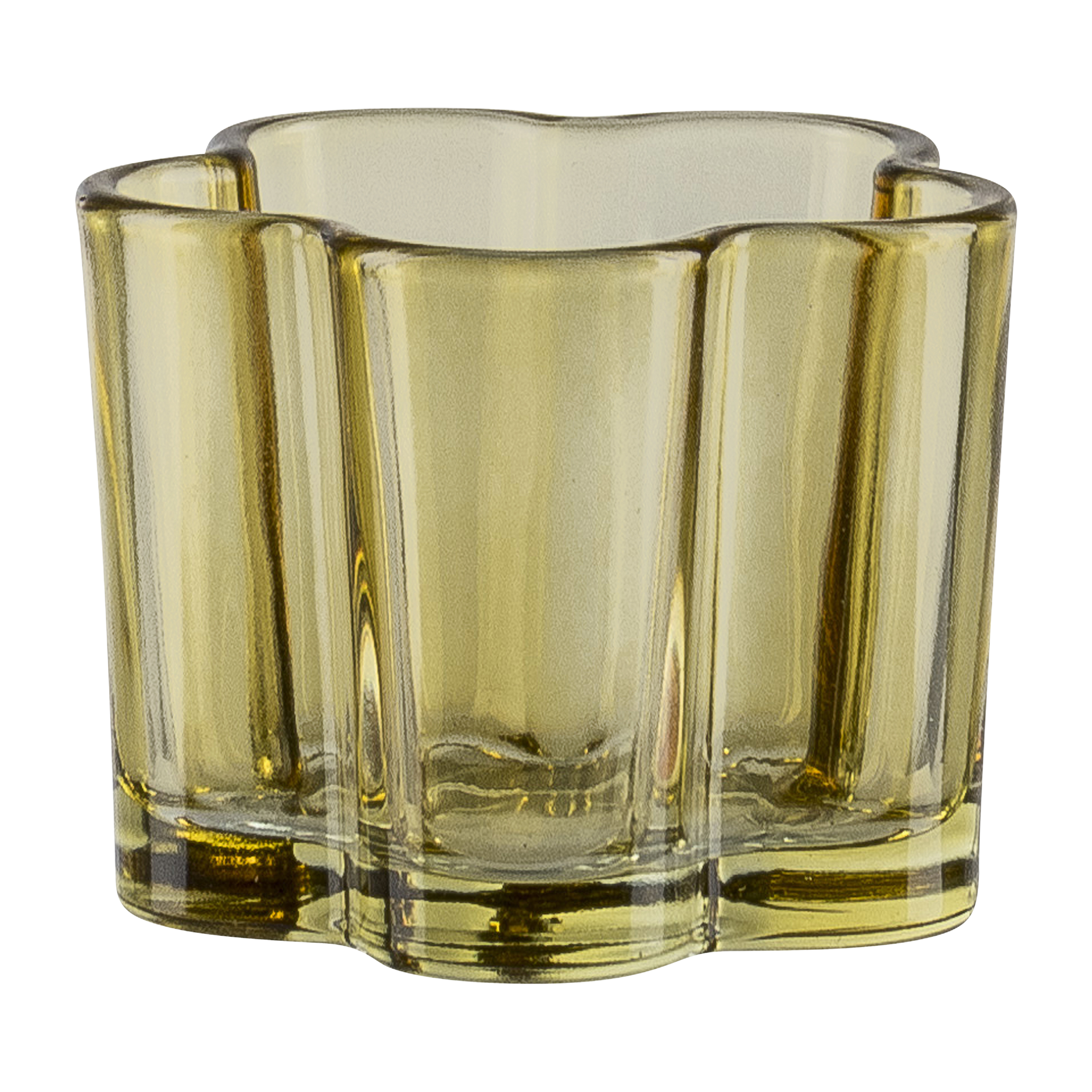 Teelichthalter Blüte Gelb Teelichthalter Blüte Gelb