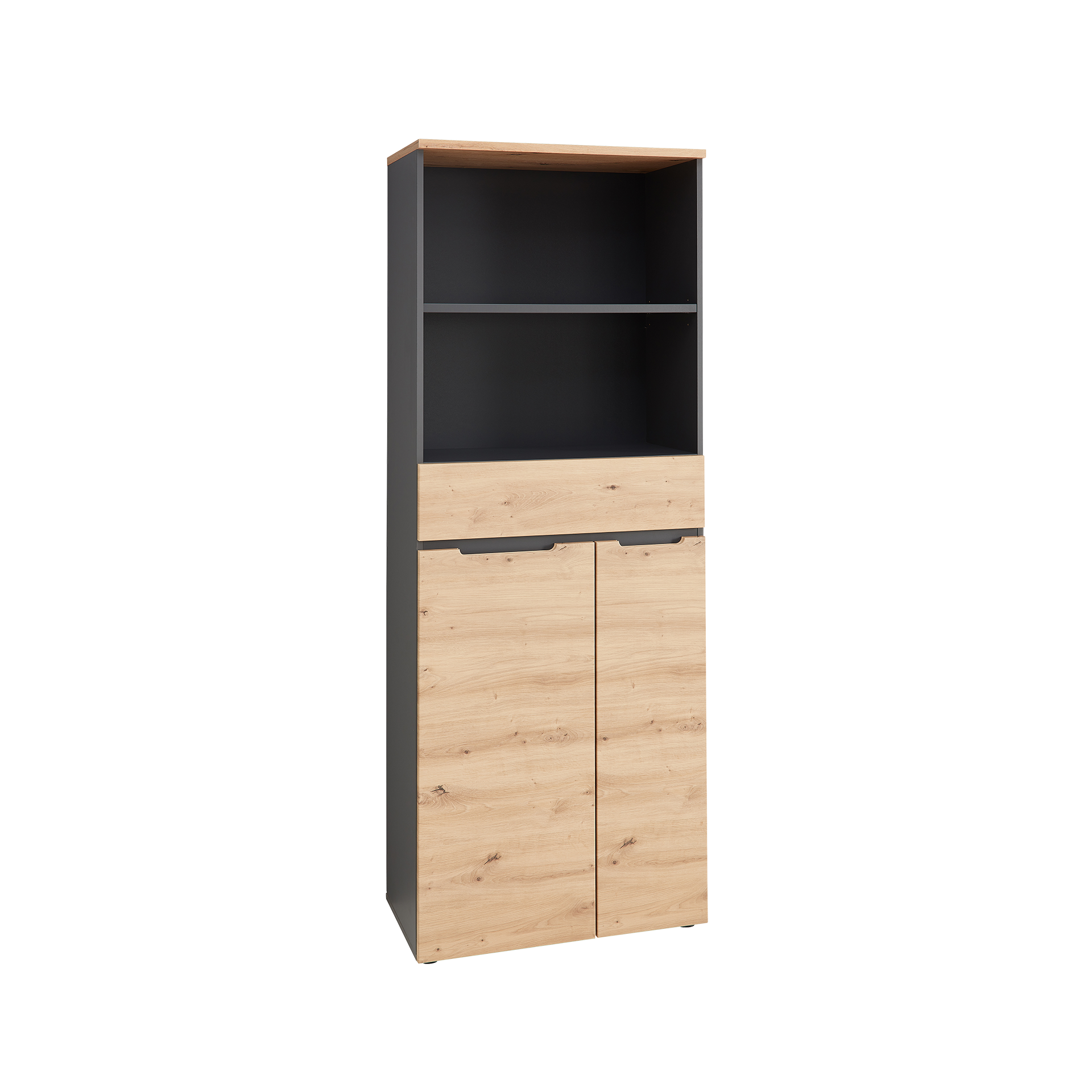 Büroschrank Madrid Eichefarben