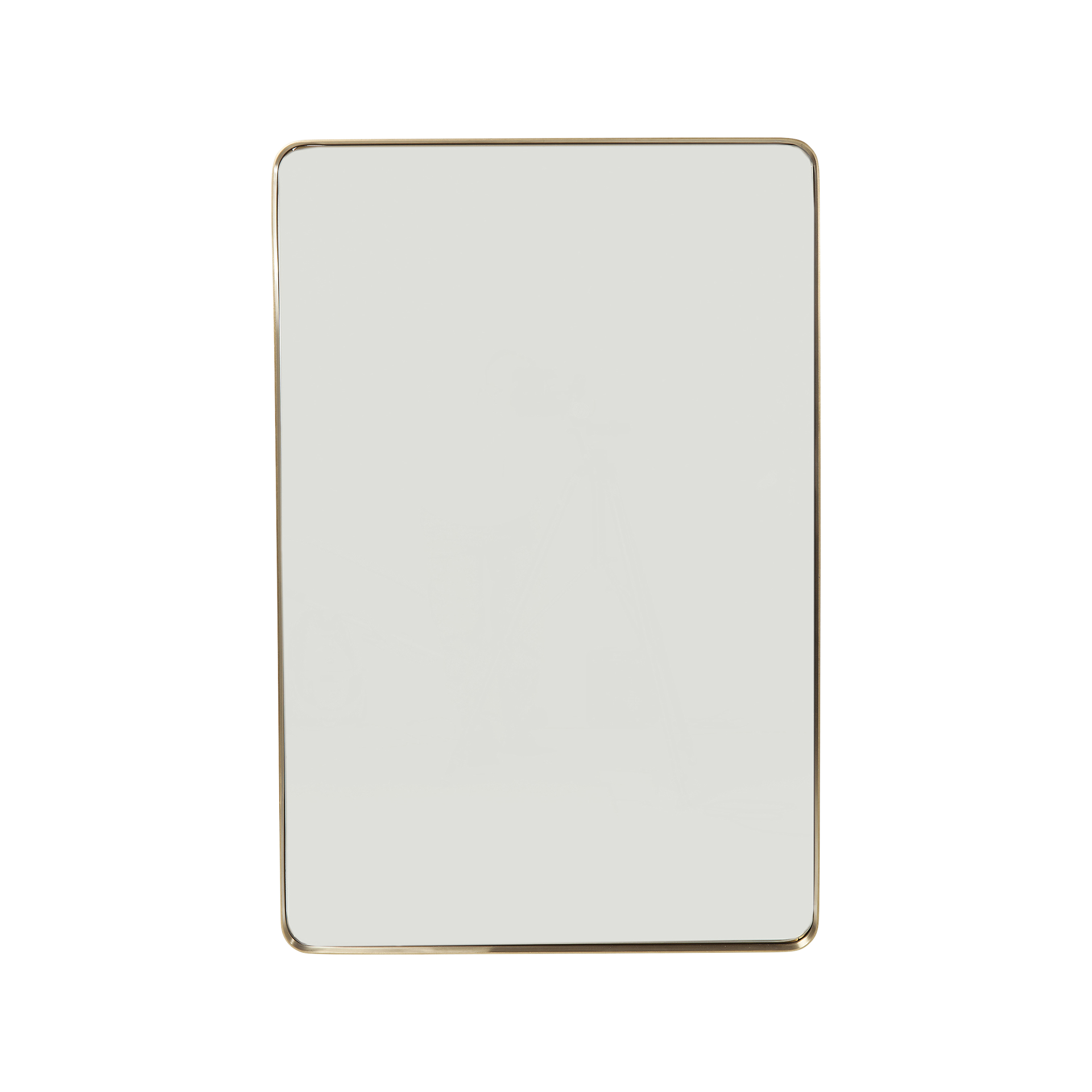 Kare Spiegel Curve Gold