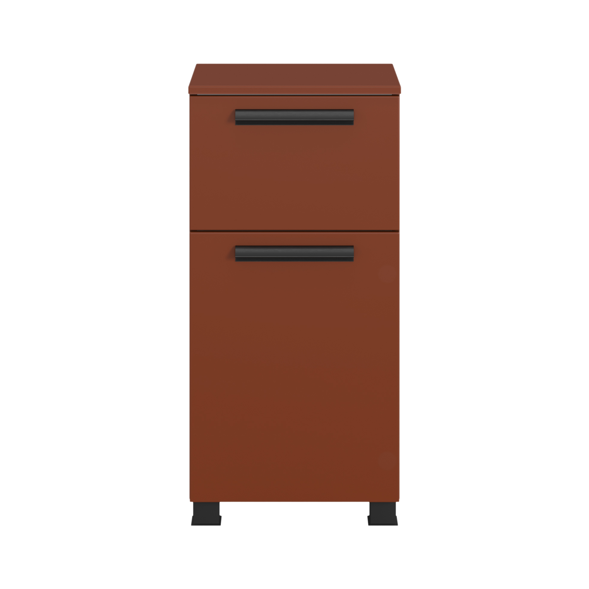 Paul Phillip Badunterschrank AVION Rot 35*40*79